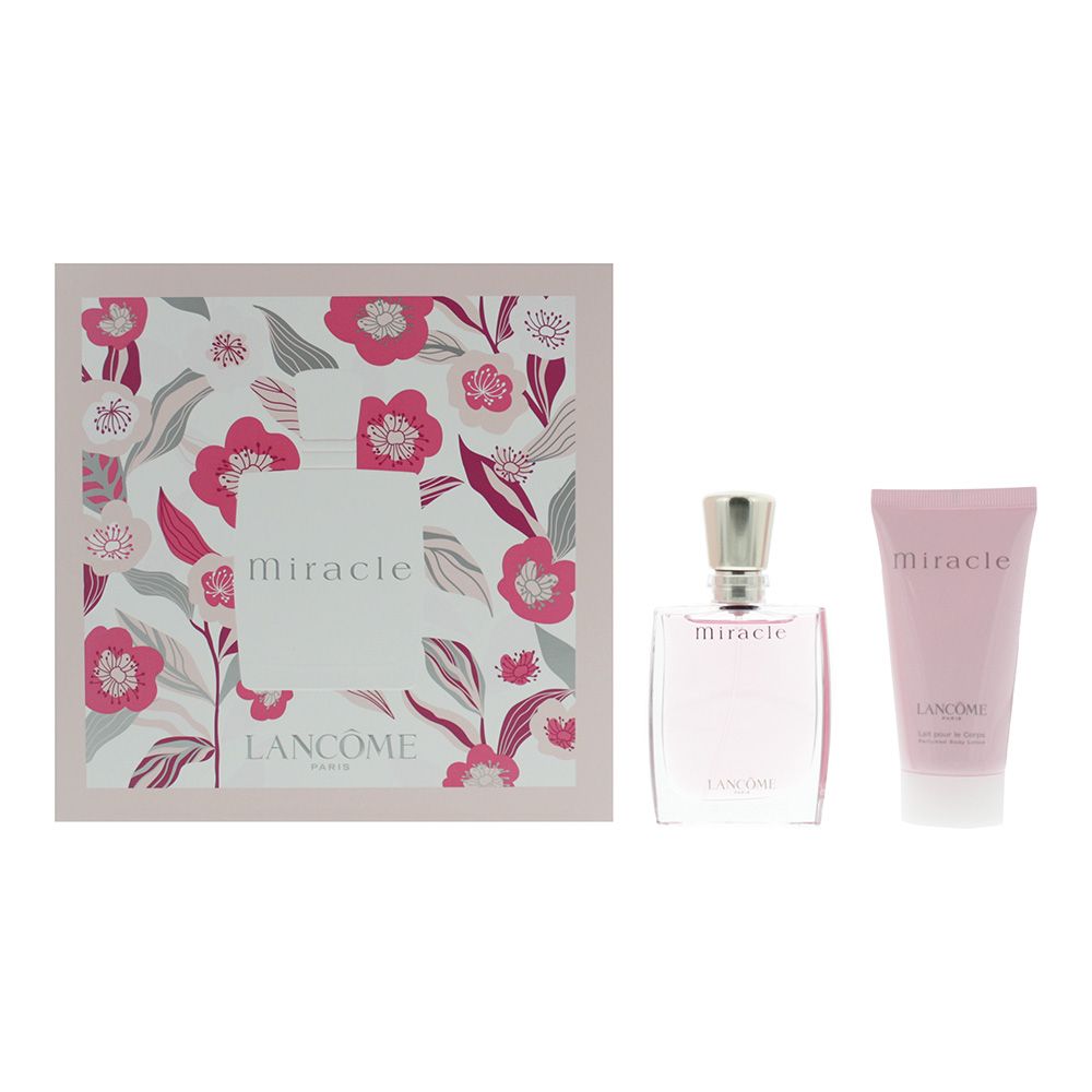 Lancome Miracle Eau de Parfum 30ml & Body Lotion 50ml Gift Set