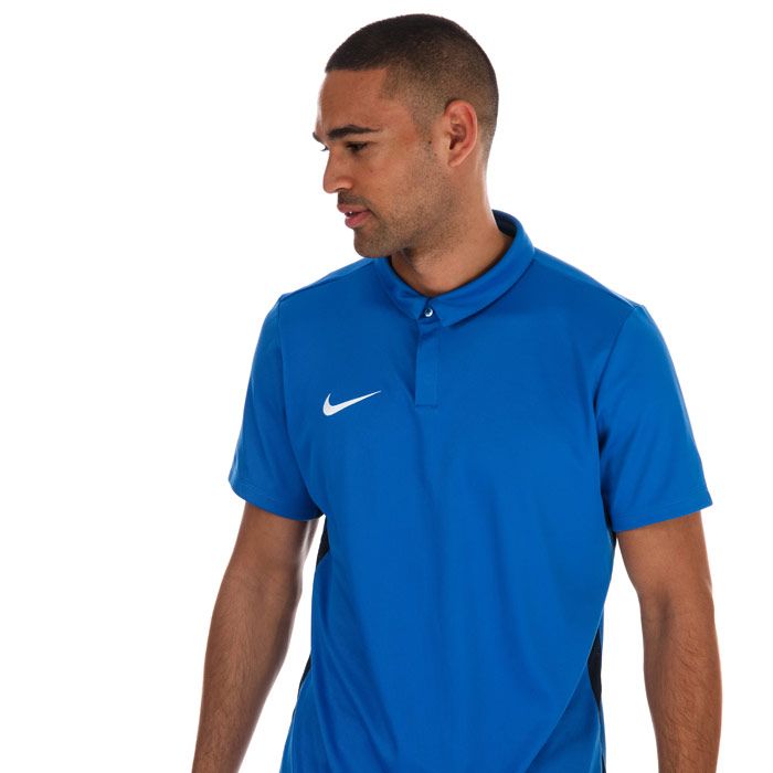 Men's Nike Academy 18 Polo Shirt in Blue