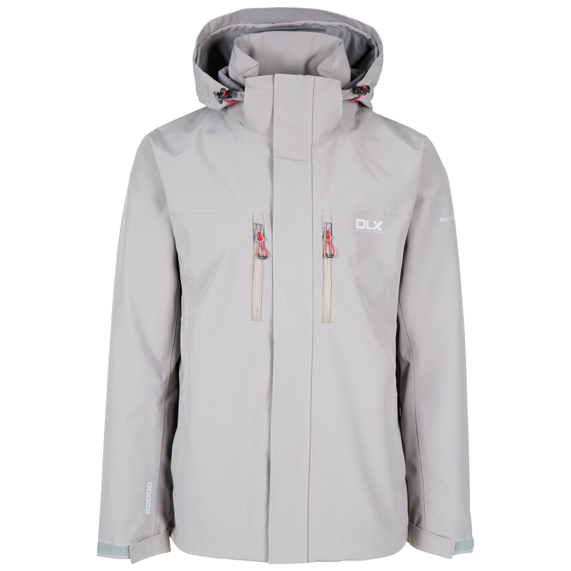 Trespass Mens Oswalt Jacket (Storm Grey)