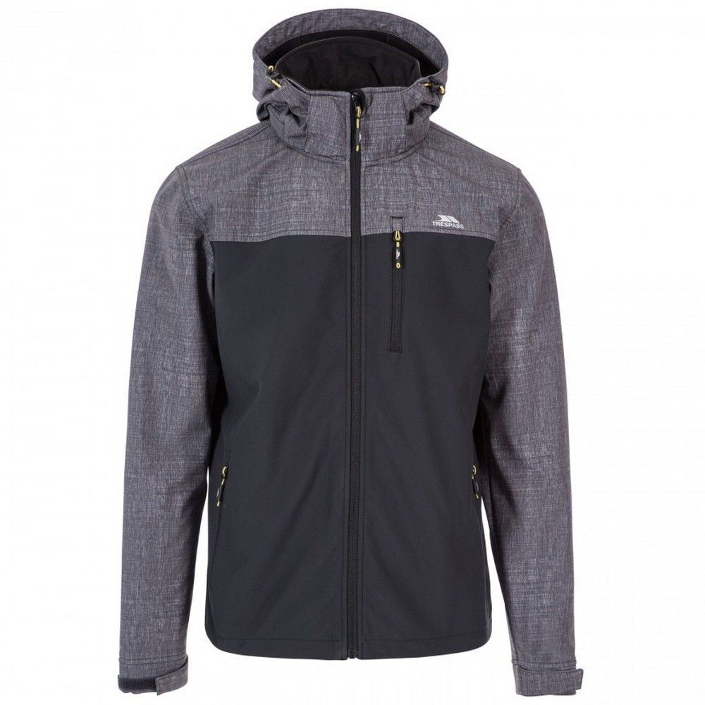 95% Polyester, 5% Elastane, TPU membrane. Adjustable zip off hood. Low profile zips. 3 zip pockets. Chest sizes: s (35-37in), m (38-40in), l (41-43in), xl (44-46in) xxl (46-48in), 3xl (48-50in)