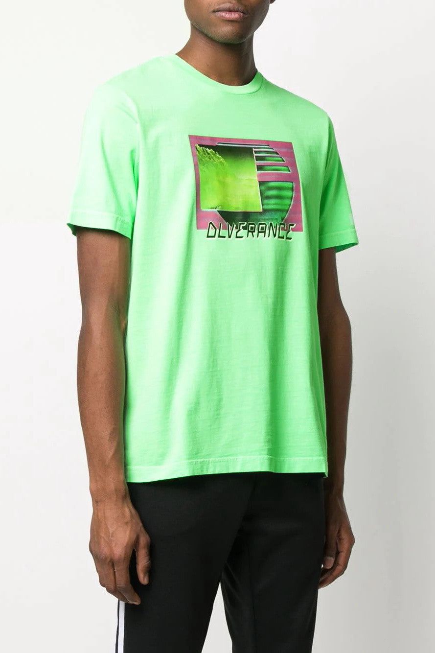 Brand: Diesel
Gender: Men
Type: T-shirts
Season: Spring/Summer

PRODUCT DETAIL
• Color: green
• Pattern: plain
• Sleeves: short
• Neckline: round neck

COMPOSITION AND MATERIAL
• Composition: -100% cotton 
•  Washing: machine wash at 30°