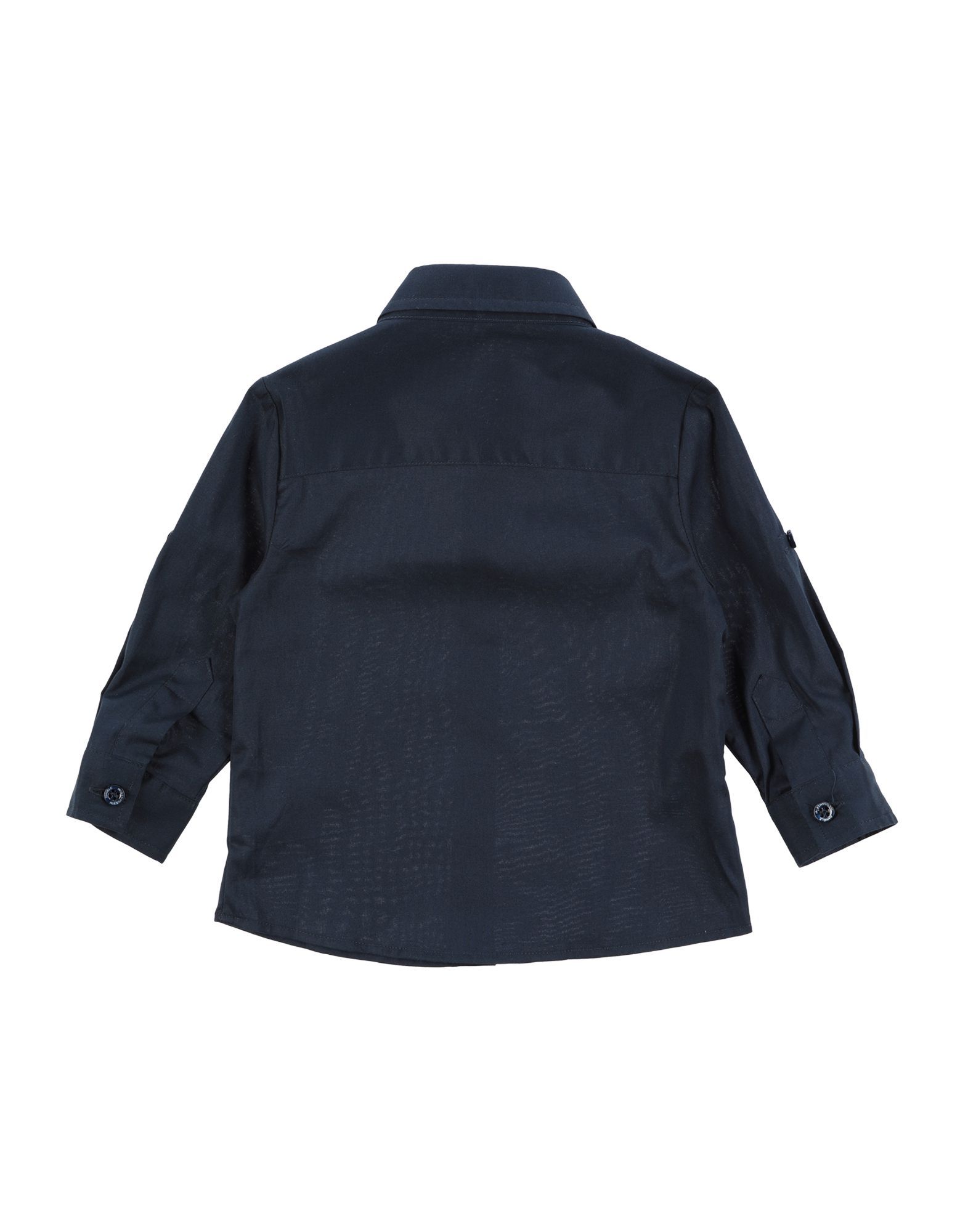 plain weave, logo, basic solid colour, front closure, button closing, long sleeves, buttoned cuffs, classic neckline, no pockets, wash at 30° c, dry cleanable, iron at 110° c max, do not bleach, do not tumble dry, stretch, small sized