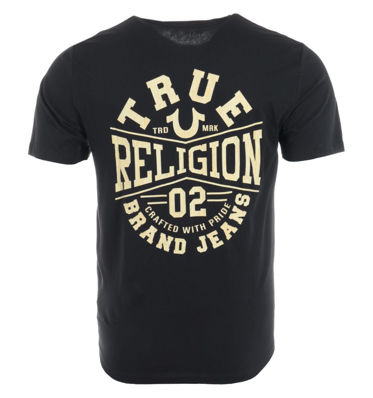True Religion TR Logo TShirt Black