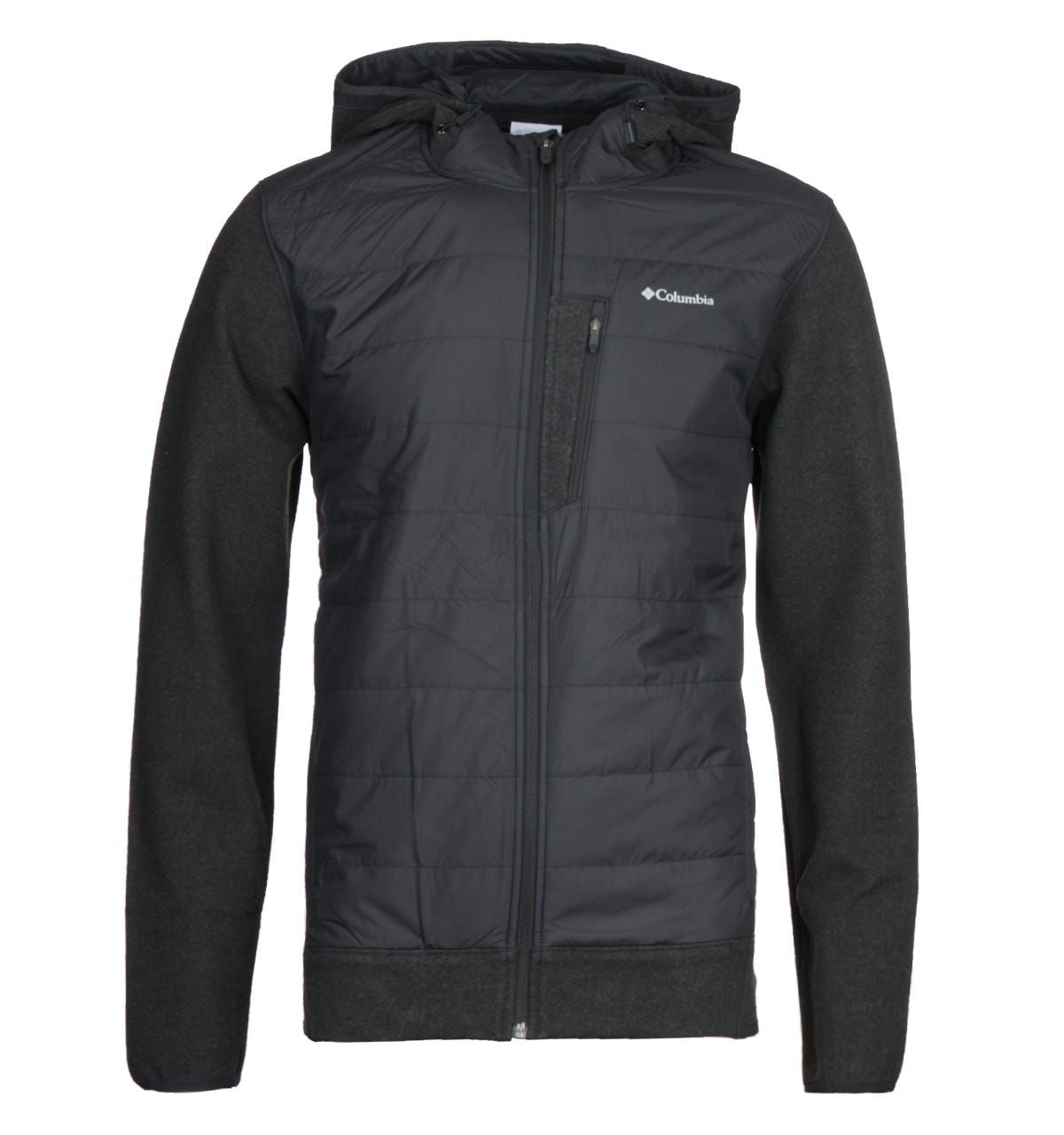 <p>A seasonal essential, crafted by Columbia. The Columbia Panorama Black Hoodie is a waterproof jacket that features an adjustable drawcord hood and a full zip fastening. The design is finished with the Columbia logo printed on the chest.</p><ul><li>Polyester composition</li><li>Full zip fastening</li><li>Drawcord hood</li><li>Waterproof</li><li>Columbia logo printed on chest</li></ul><p>Style & Fit:</p><ul><li>Regular fit</li><li>Fits true to size</li></ul><p>Fabric Composition & Care:</p><ul><li>100% Polyester</li><li>Machine wash</li></ul>