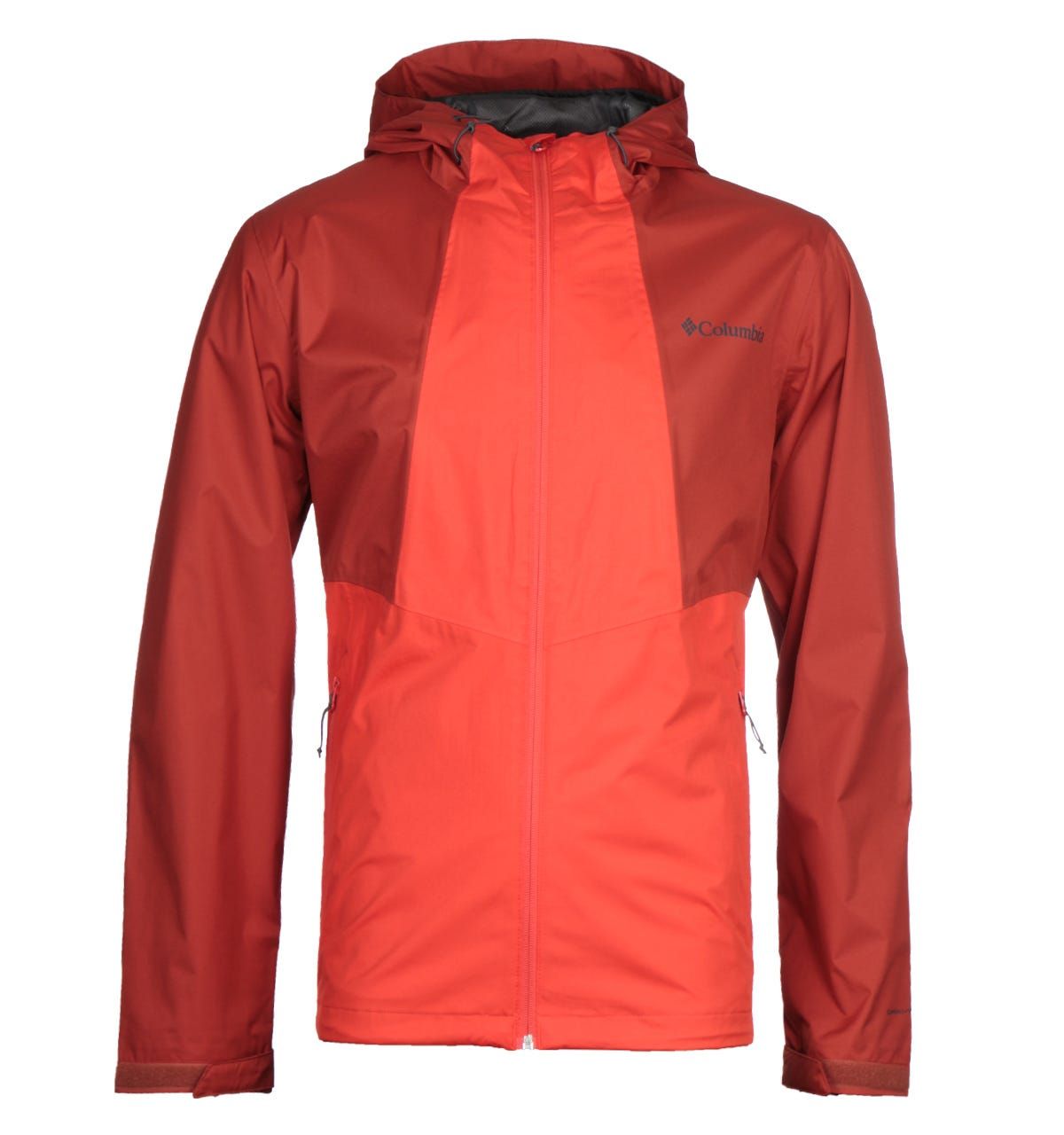<p>A seasonal essential, crafted by Columbia. The Columbia Inner Limits Red Jacket is a lightweight waterproof jacket that features an adjustable drawcord hood and a full zip fastening. The design is finished with the Columbia logo printed on the chest.</p><ul><li>Polyester composition</li><li>Full zip fastening</li><li>Drawcord detachable hood</li><li>Waterproof</li><li>Columbia logo printed on chest</li></ul><p>Style & Fit:</p><ul><li>Regular fit</li><li>Fits true to size</li></ul><p>Fabric Composition & Care:</p><ul><li>100% Polyester</li><li>Machine wash</li></ul>