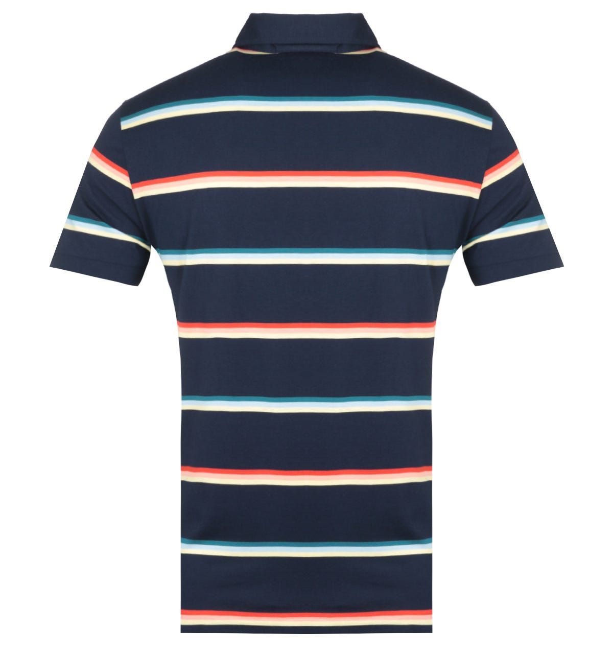 <p>A pure cotton composition crafted by Lacoste. The Lacoste Stripe Navy MC Homme Polo Shirt is fitted with a three-button placket, spread collar and ribbed trims. The design is finished with the Lacoste logo embroidered on the chest.</p><ul><li>Cotton composition</li><li>Crew neck</li><li>Stripe design</li><li>Tonal stitching</li><li>Ribbed trims</li><li>Lacoste logo embroidered on chest</li></ul><p>Style & Fit:</p><ul><li>Regular fit</li><li>Fits true to size</li></ul><p>Fabric Composition & Care:</p><ul><li>100% Cotton</li><li>Machine washable</li></ul>