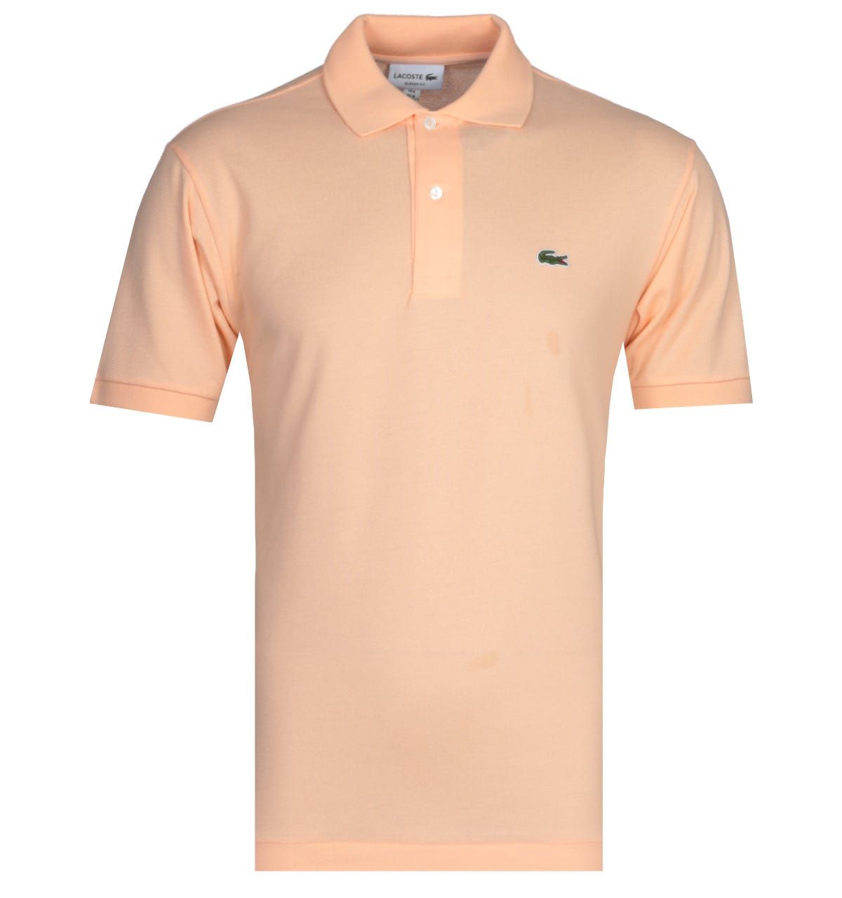 <p>A pure cotton composition crafted by Lacoste. The Lacoste Pink MC Homme Polo Shirt is fitted with a two-button placket, spread collar and ribbed trims. The design is finished with the Lacoste logo embroidered on the chest.</p><ul><li>Cotton composition</li><li>Two button placket</li><li>Tonal stitching</li><li>Ribbed trims</li><li>Lacoste logo embroidered on chest</li></ul><p>Style & Fit:</p><ul><li>Regular fit</li><li>Fits true to size</li></ul><p>Fabric Composition & Care:</p><ul><li>100% Cotton</li><li>Machine washable</li></ul>