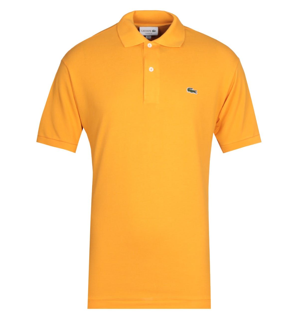 <p>A pure cotton composition crafted by Lacoste. The Lacoste Orange MC Homme Polo Shirt is fitted with a two-button placket, spread collar and ribbed trims. The design is finished with the Lacoste logo embroidered on the chest.</p><ul><li>Cotton composition</li><li>Two button placket</li><li>Tonal stitching</li><li>Ribbed trims</li><li>Lacoste logo embroidered on chest</li></ul><p>Style & Fit:</p><ul><li>Regular fit</li><li>Fits true to size</li></ul><p>Fabric Composition & Care:</p><ul><li>100% Cotton</li><li>Machine washable</li></ul>