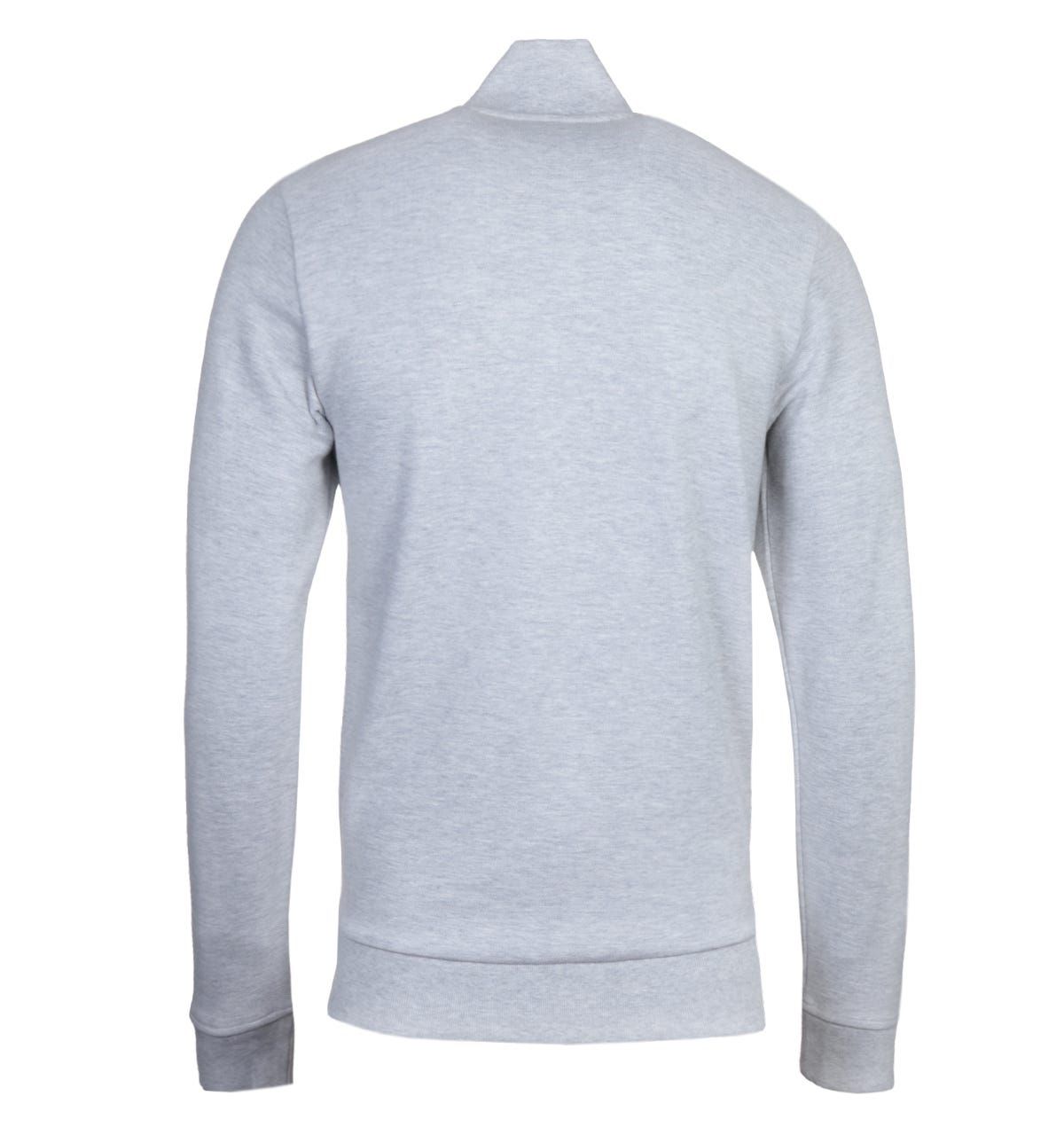 <p>A pique cotton composition crafted by Lacoste. The Lacoste Homme Grey Zip Through Sweatshirt is fitted with a full zip fastening, which also features a funnel neck for a light and comforting fit. The classic silhouette offers versatility, with the design being finished with the Lacoste logo embroidered on the chest.</p><ul><li>Pique cotton composition</li><li>Funnel neck</li><li>Zip fastening</li><li>Ribbed trims</li><li>Tonal stitching</li><li>Lacoste logo embroidered on chest</li></ul><p>Style & Fit:</p><ul><li>Regular fit</li><li>Fits true to size</li></ul><p>Fabric Composition & Care:</p><ul><li>100% Cotton</li><li>Machine wash</li></ul>
