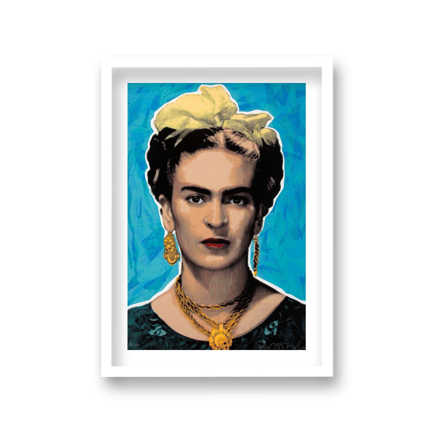 Frida Kahlo Pop Art Portrait