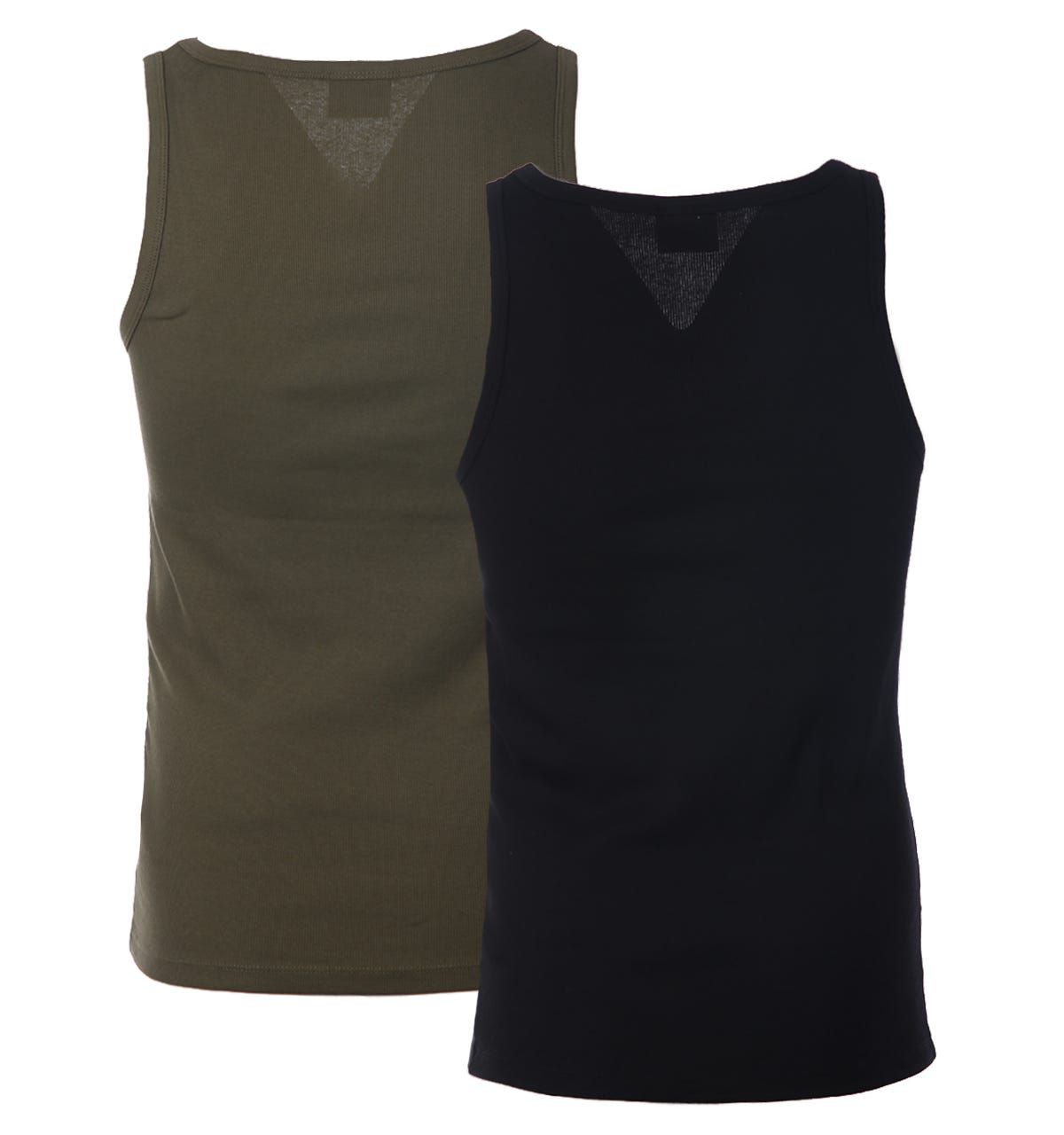 An essential for your wardrobe, this two-pack of vests from HUGO offers unmatched comfort that'll see you through the day. The slim fitting hugs the body, so it can be easily hidden underneath a shirt for that extra layer of warmth. Crafted from stretch cotton with a ribbed construction for optimum movement and breathability. Finished with signature HUGO branding. Two Pack, Slim Fit , Stretch Cotton, Ribbed Construction , Round Neckline, HUGO Branding . Composition & Care:95% Cotton 5% Elastane, Machine Wash.