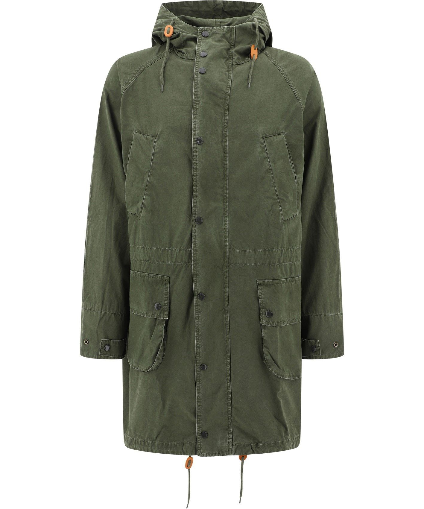 COAT BARBOUR, COTTON 100%, color GREEN, SS20, product code BACPS21570L52