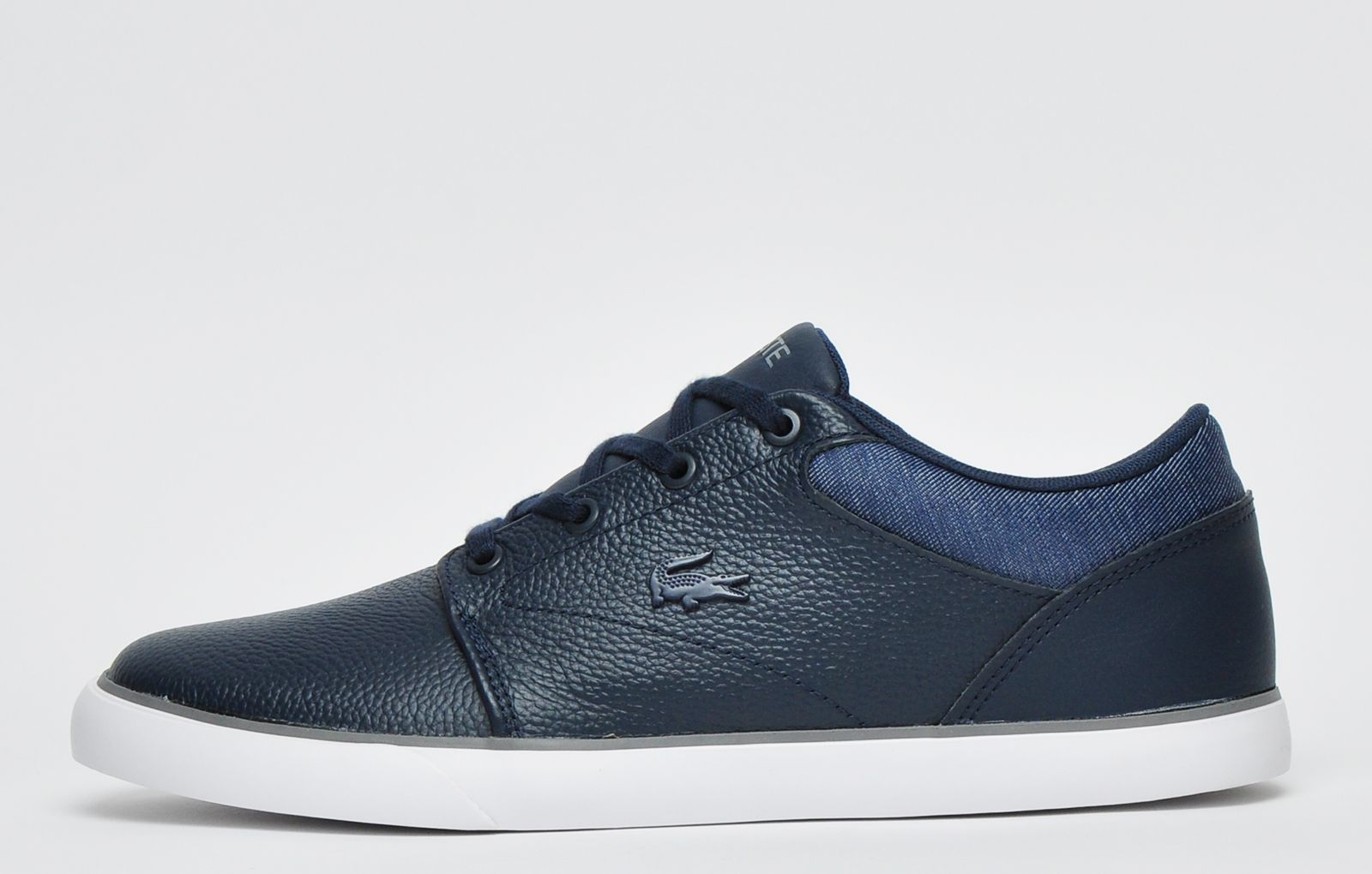 lacoste black lerond trainers