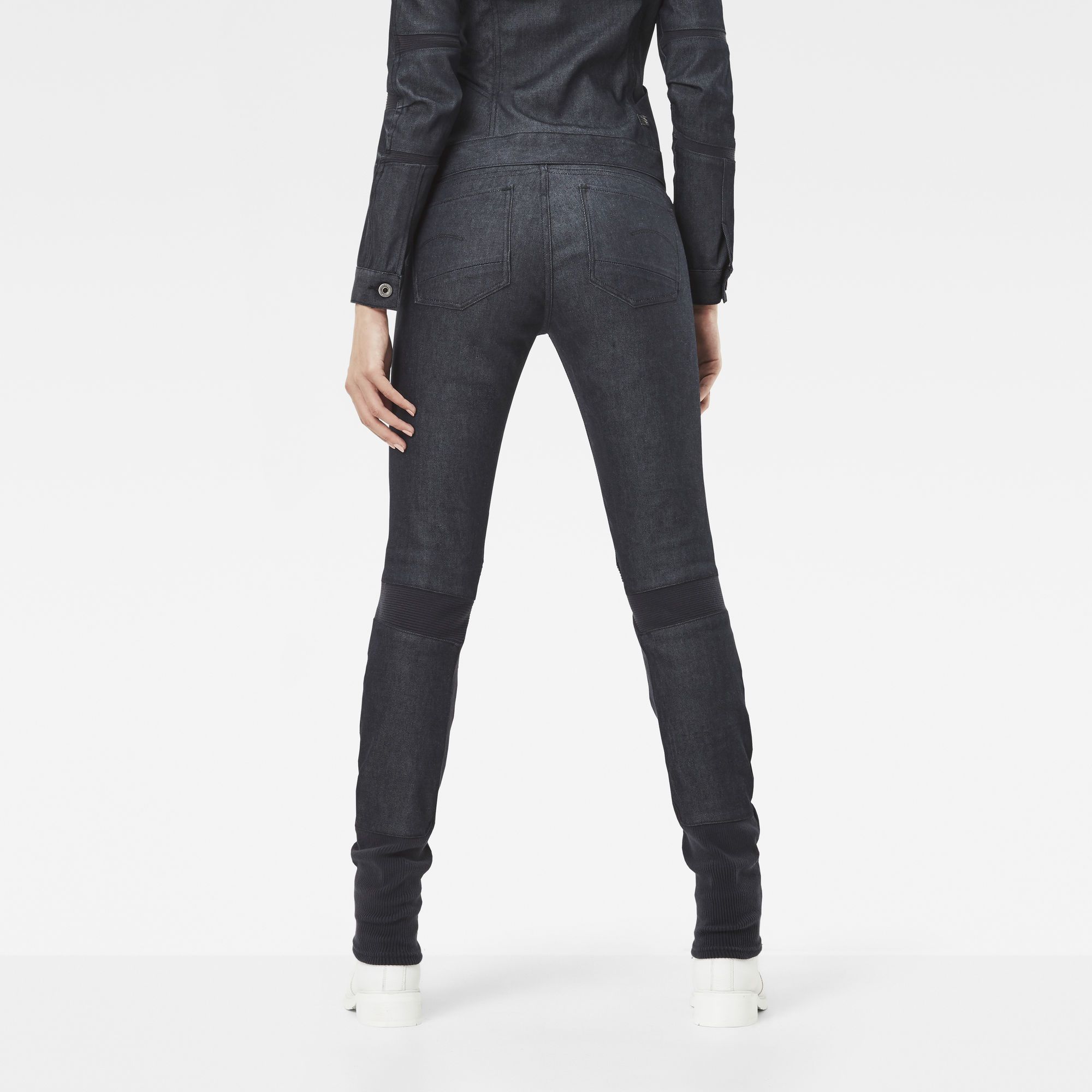 Mid Waist Skinny Jeans