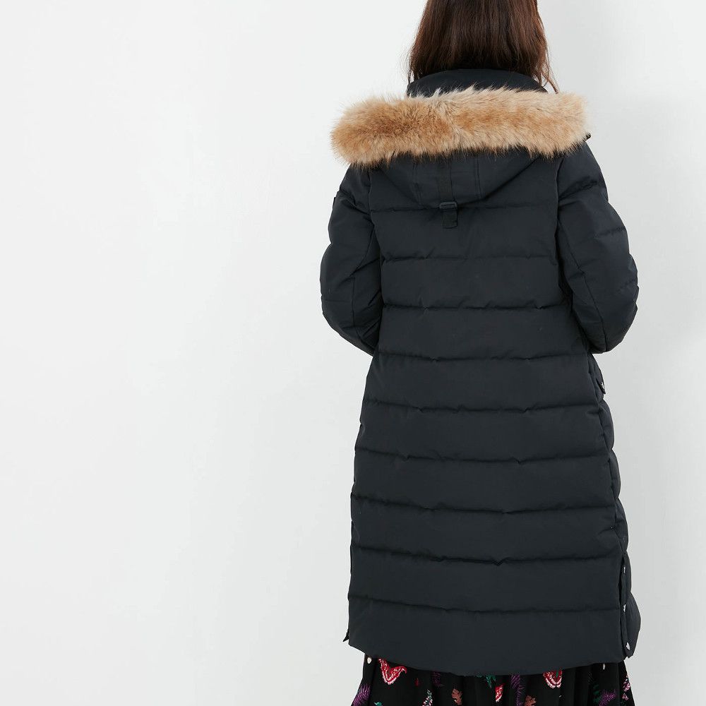 Joules Womens Cotsland Warm Long Length Puffer Coat