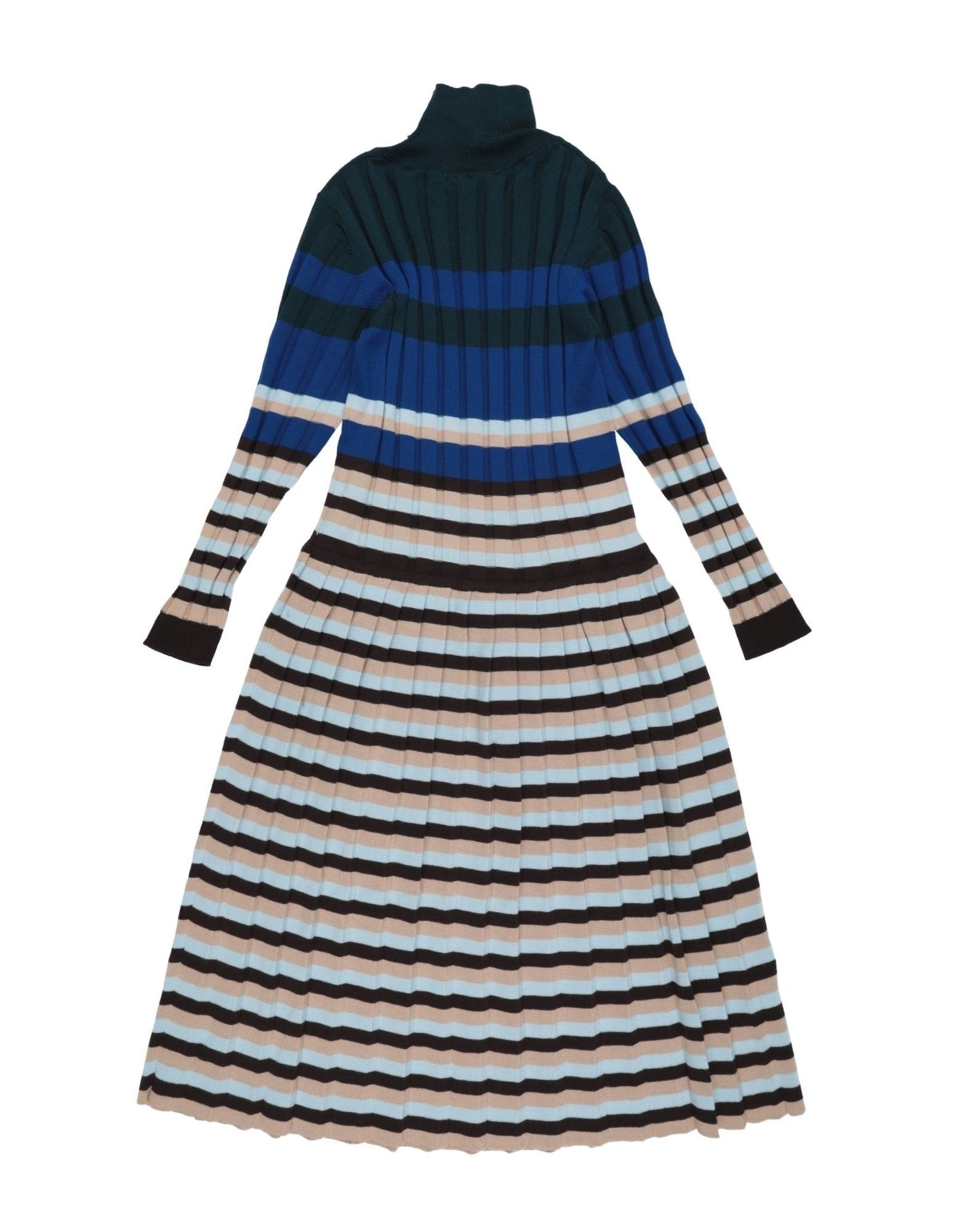Marni Girl Kids’ Virgin Wool Dress in Blue