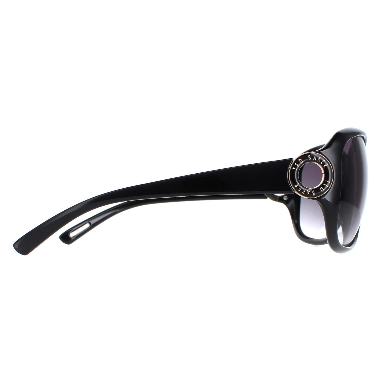 Ted Baker Sunglasses TB1207 Halle 001 Black Light Blue