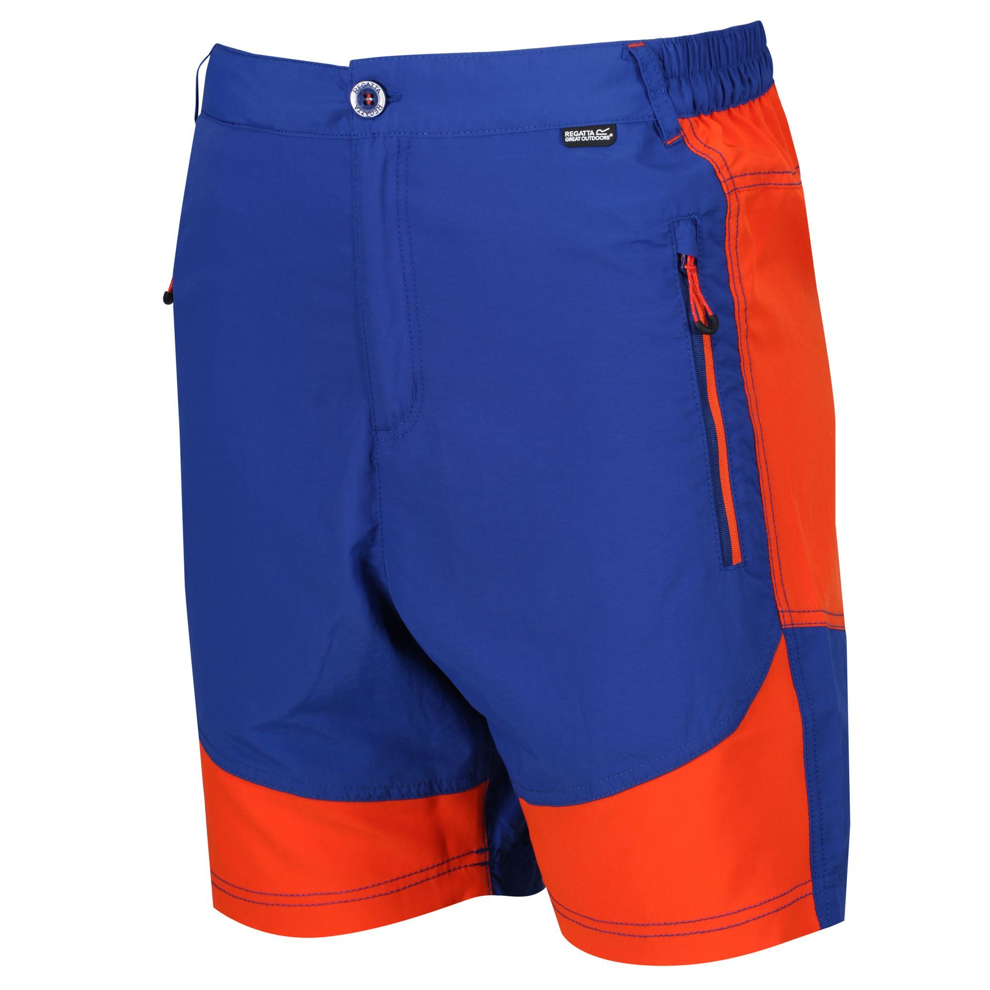 Lightweight shorts made from quick drying stretch fabric for unrestricted movement. DWR water resistant finish. UPF40+ sun protection. Multiple pockets. 100% polyamide. Machine washable.
