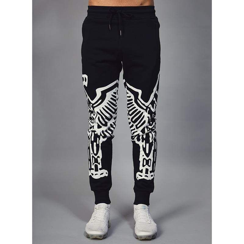 Regular fit joggers with a tapered leg, featuring the BOY Eagle graphic wrapping around each leg. Designed with an elasticated waistband and cuffs and a 3 pocket design