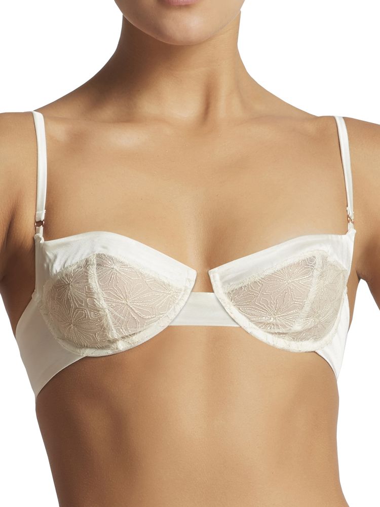 Elle Macpherson Gold , this beautiful balconette bra is underwired for shape and support.   Finished with sexy see-through cups , fully adjustable straps, light tulle lace along the cups add a feminine touch to this range.   A must have in your favourite lingerie collections!