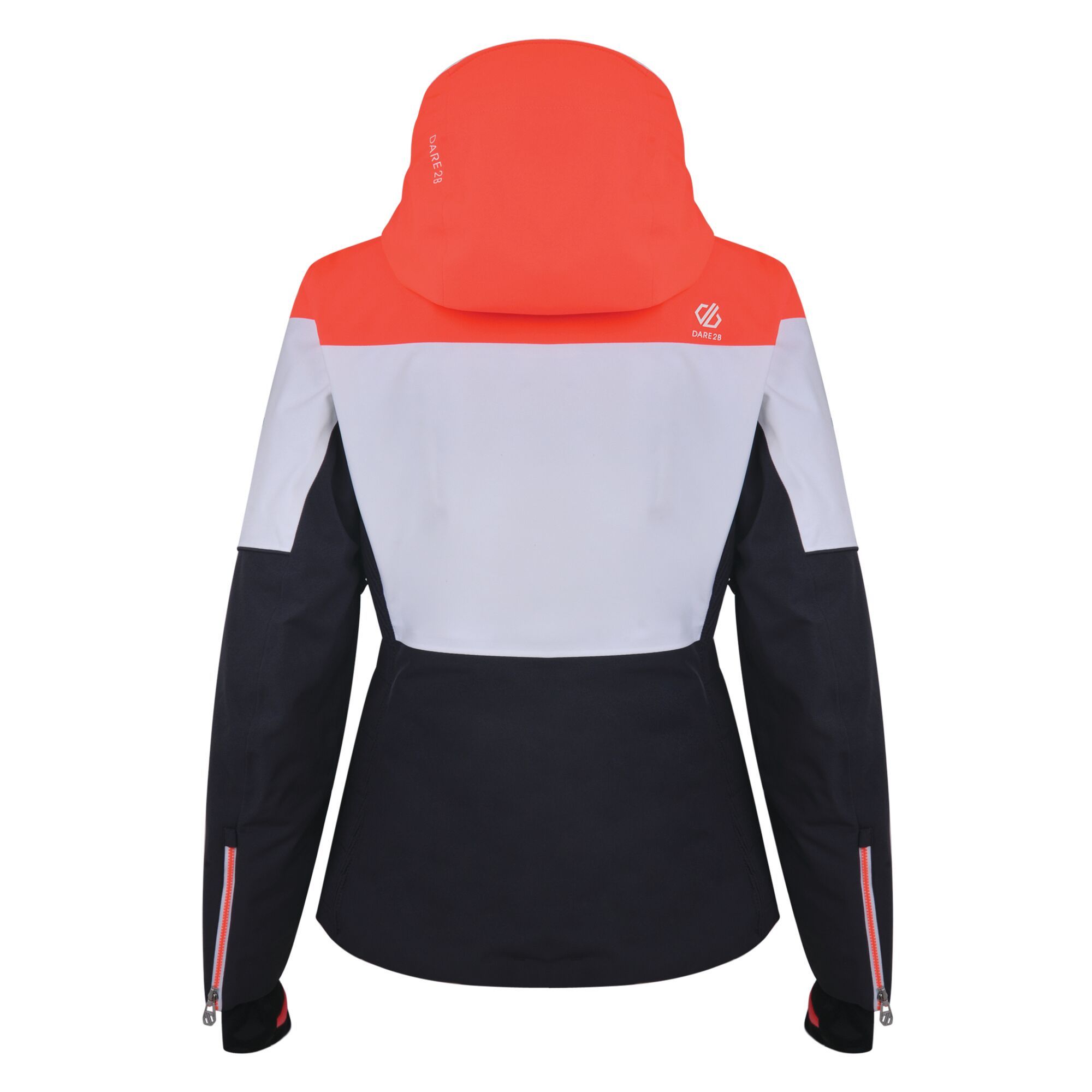 Material: polyester: 100%. AEP Kinematics. Waterproof and breathable Ared V02 20000 Oxford polyester 4-way stretch fabric. Durable water repellent finish. Taped seams. Underarm ventilation zips with mesh lining. Detachable performance fit technical hood with adjusters and wired peak. Removable make up guard. Articulated sleeve design with extra articulation to sleeve lining. 2 lower zip pockets. Zip access at cuff with integrated ski pass pocket. Inner stretch bound cuffs with thumb loops. Adjustable shockcord hem system. High loft polyester insulation. Strategically placed stretch, technical mesh and part warm touch scrim linings. Detachable snowskirt with stretch panel and gel gripper tape. 2 internal zipped pockets incl. headphone port and mesh stow pocket with lens wipe cloth.
