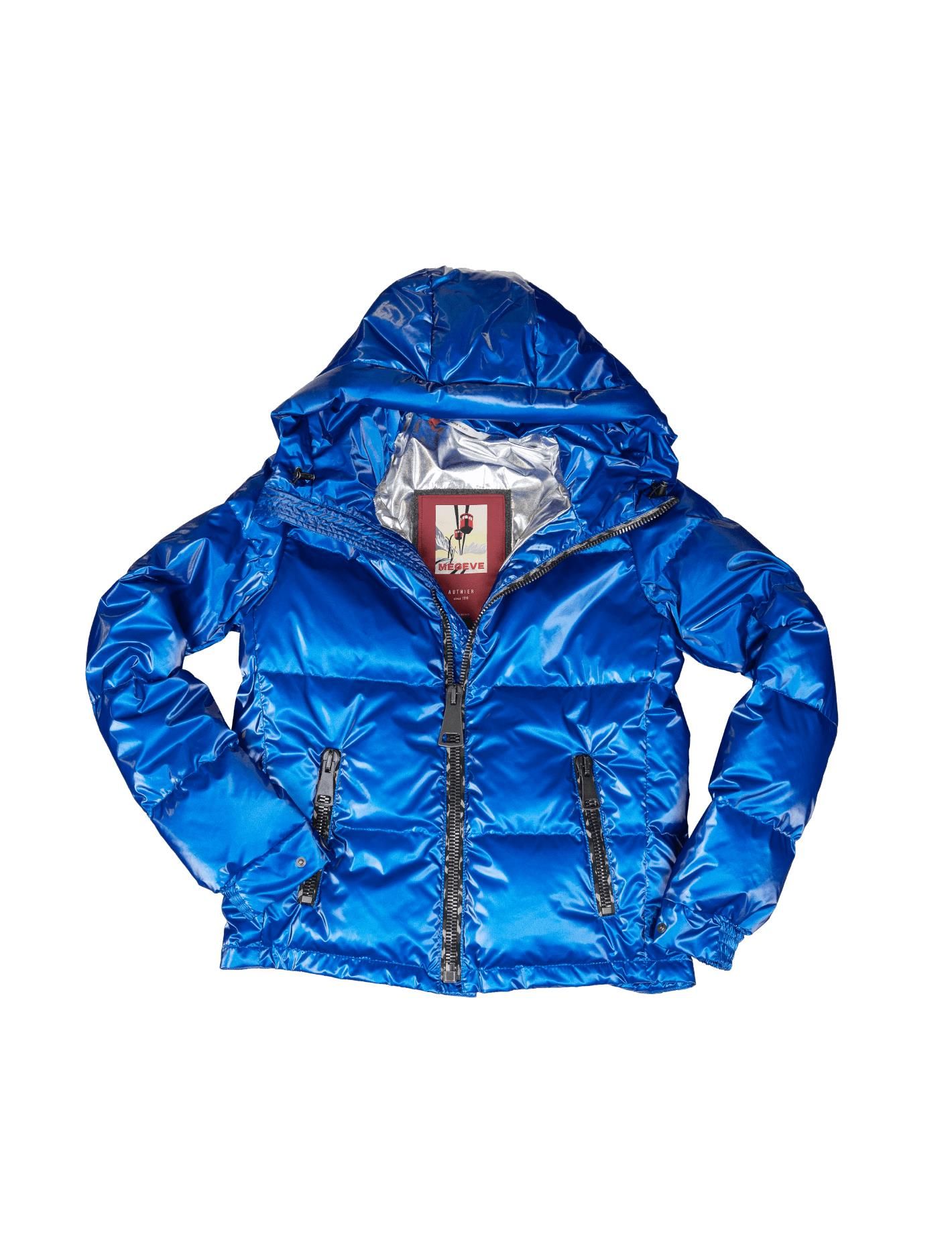 Authier Womens New Down Jacket Viking in Electric Blue