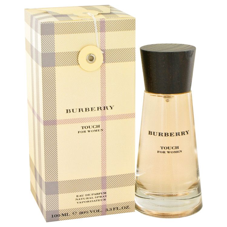 Burberry Touch Perfume by Burberry, Launched by the design house of burberry in 2000, burberrys touch is classified as a refreshing, gentle, oriental fragrance. This feminine scent possesses a blend of citrus and rose top notes, with floral mid notes and base notes of vanilla, oakmoss and cedar. It is recommended for casual wear.