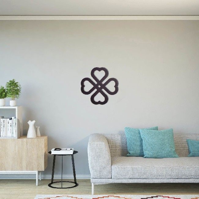 This nature-themed wall decoration is the perfect solution for decorating the walls of your home or office. Gives a touch of originality and colour to empty spaces. Color: Black | Product Dimensions: W52xD0,15xH52 cm | Material: Metal | Product Weight: 1,2 Kg | Packaging Weight: 1,7 Kg | Number of Boxes: 1 | Packaging Dimensions: W53xD2xH53 cm