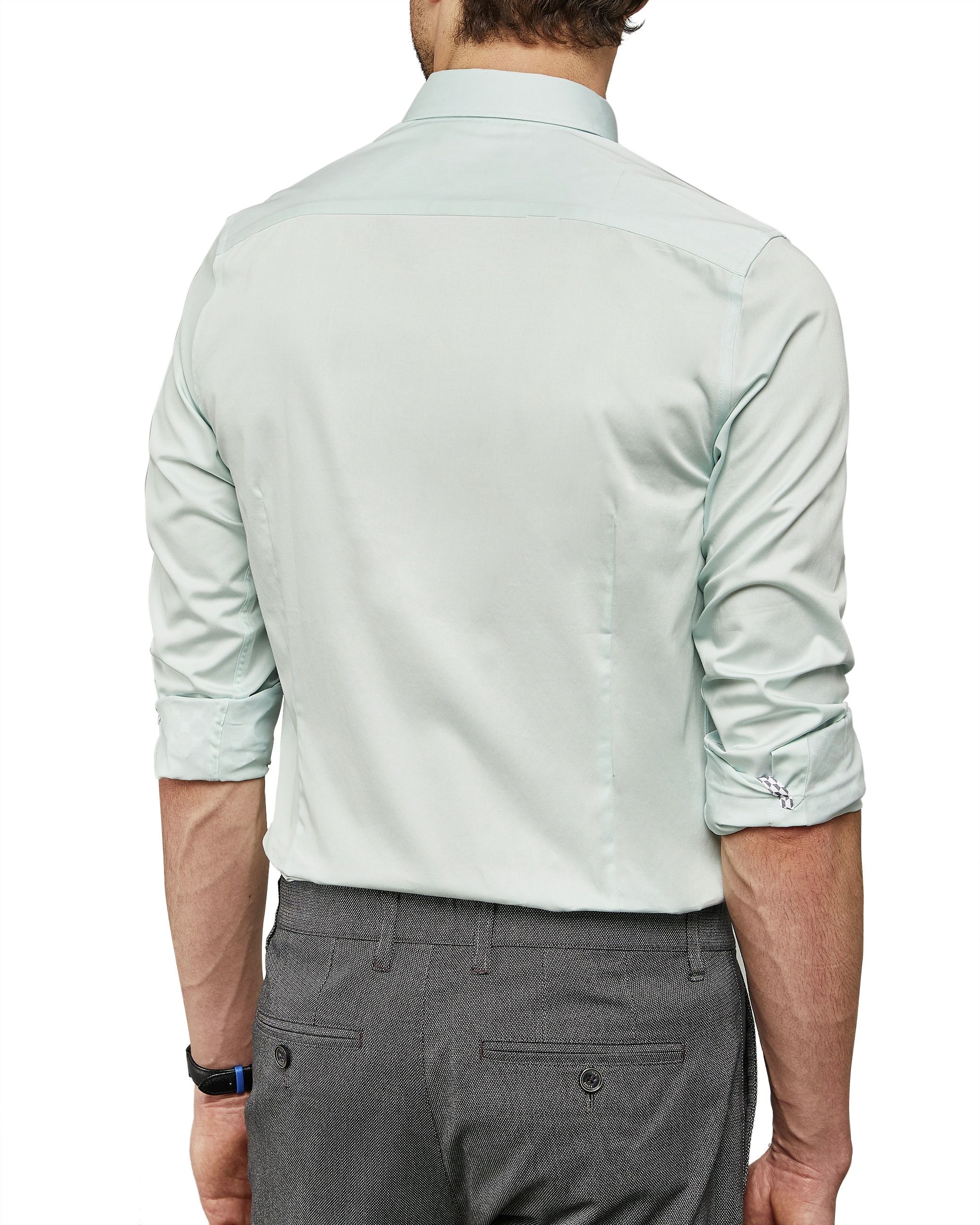 ted baker satin stretch shirt