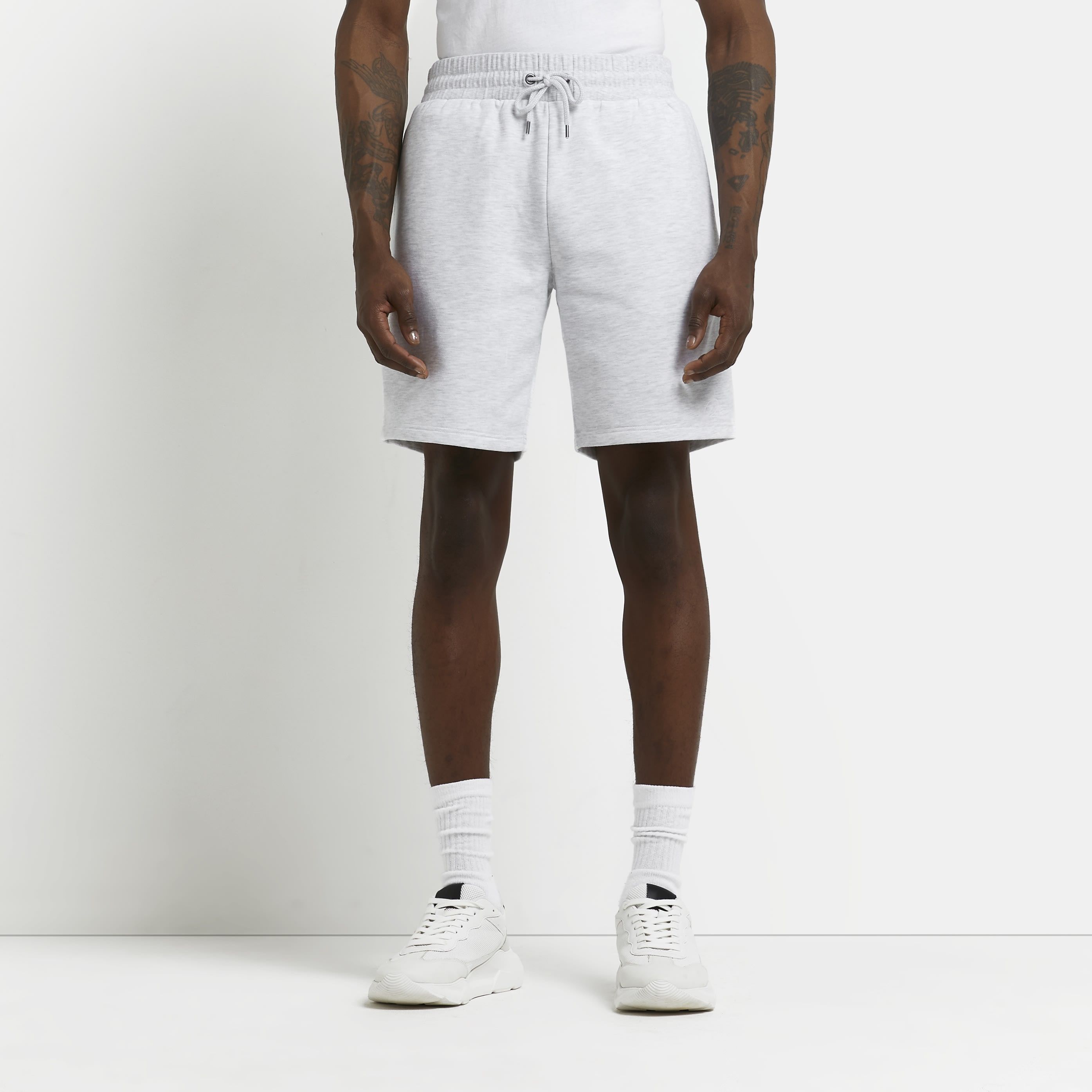 River Island Mens Shorts Grey