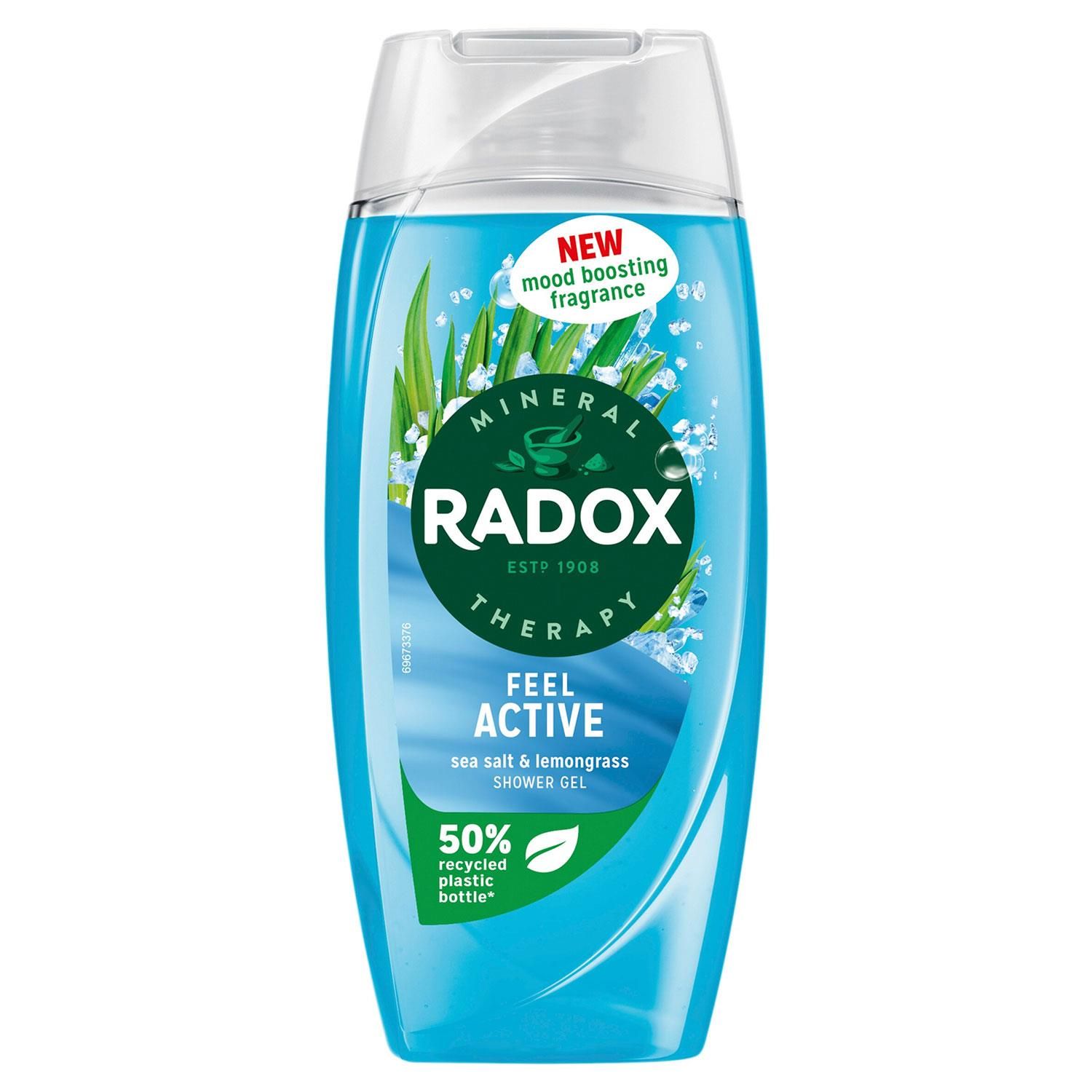 Radox Mineral Therapy Shower Gel Feel Active with Sea Salt & Lemongrass
