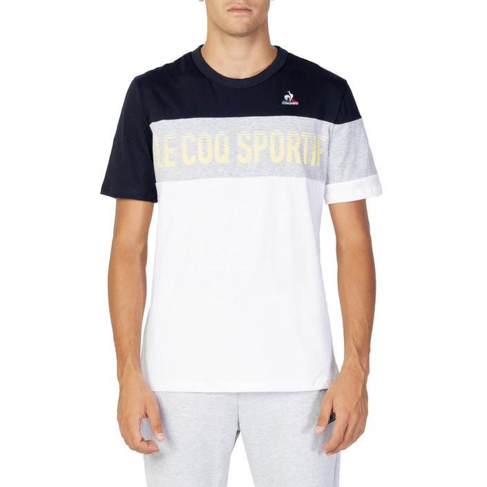 Brand: Le Coq Sportif
Gender: Men
Type: T-shirts
Season: Fall/Winter

PRODUCT DETAIL
• Color: blue
• Sleeves: short
• Neckline: round neck

COMPOSITION AND MATERIAL
• Composition: -100% cotton 
•  Washing: machine wash at 30°