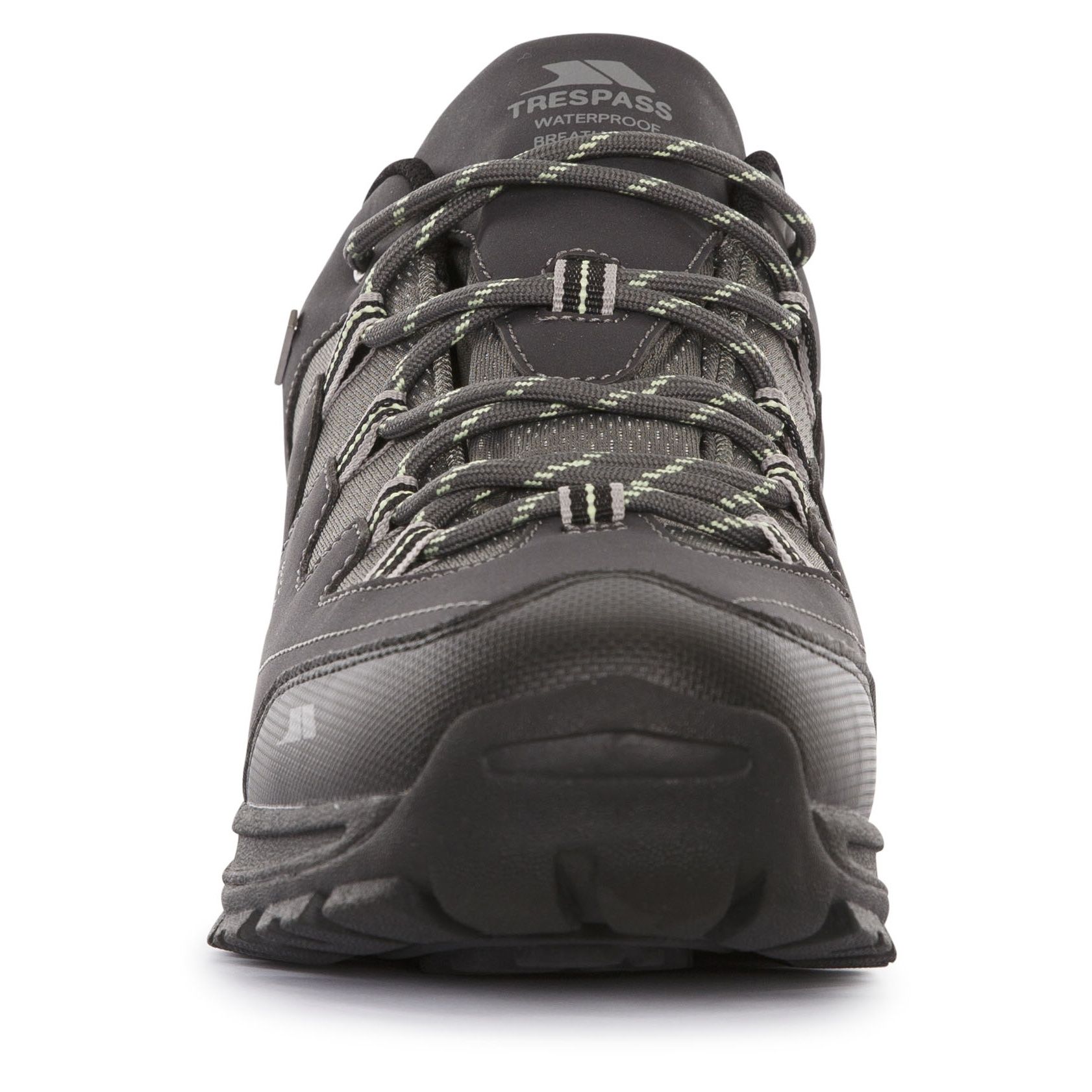 trespass mens finley low waterproof hiking shoes