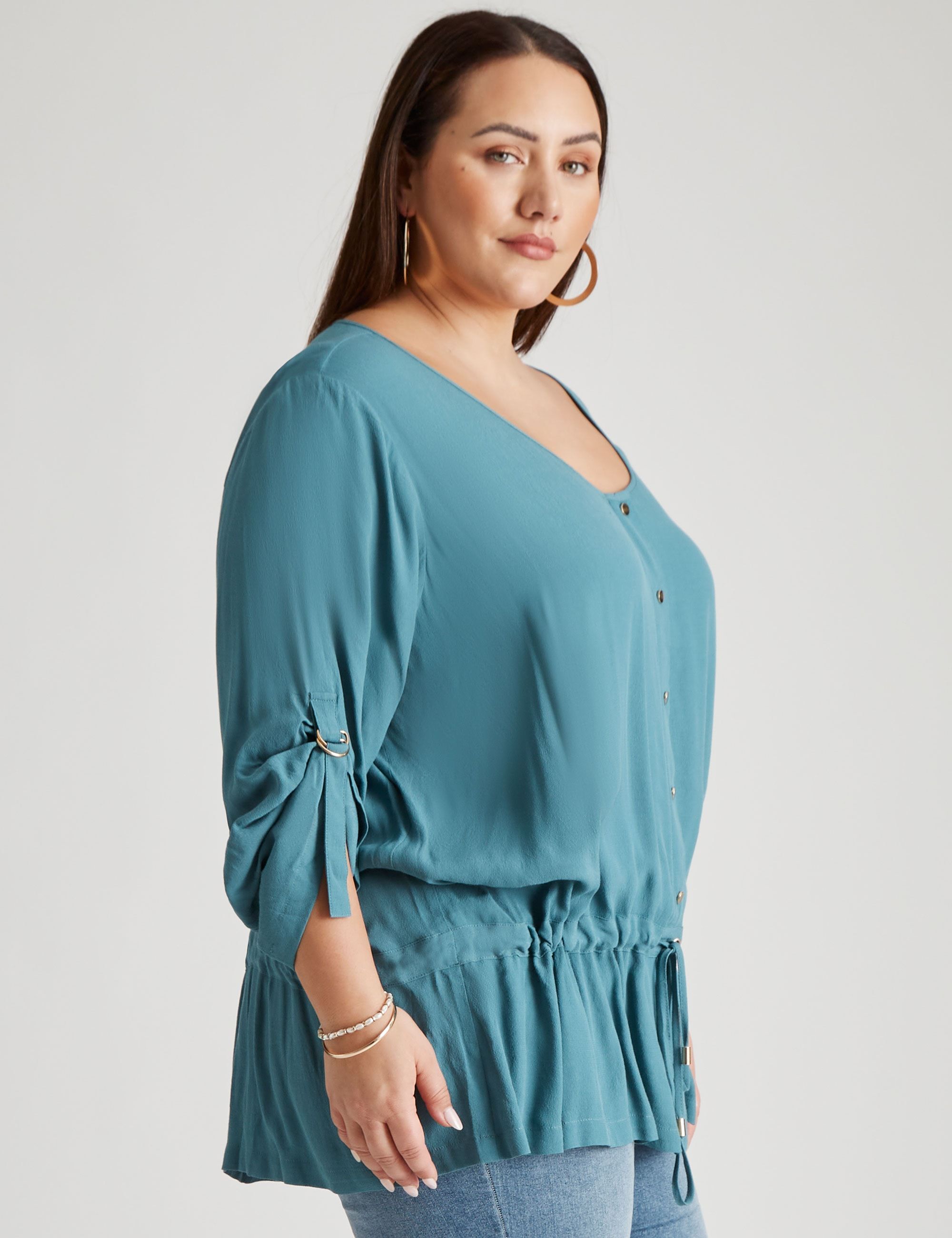 flattering style for plus size