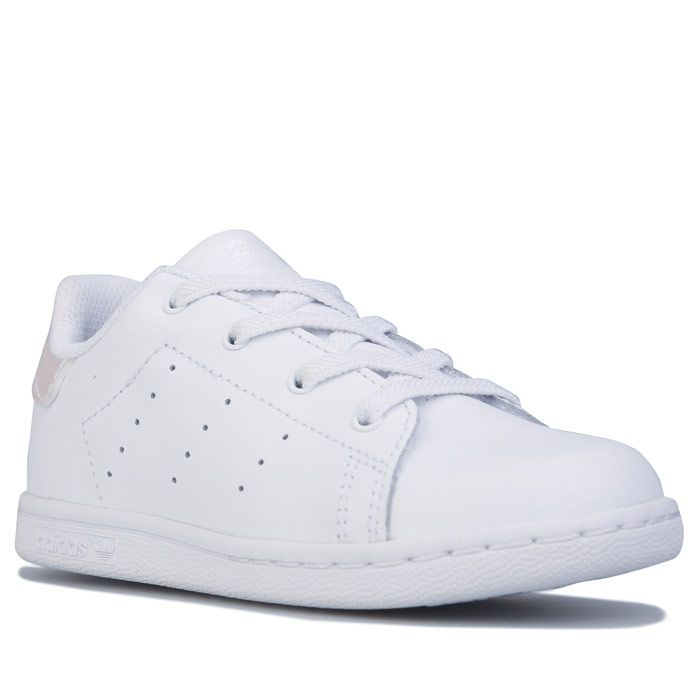 Girl's adidas Originals Infant Stan Smith Trainers in White