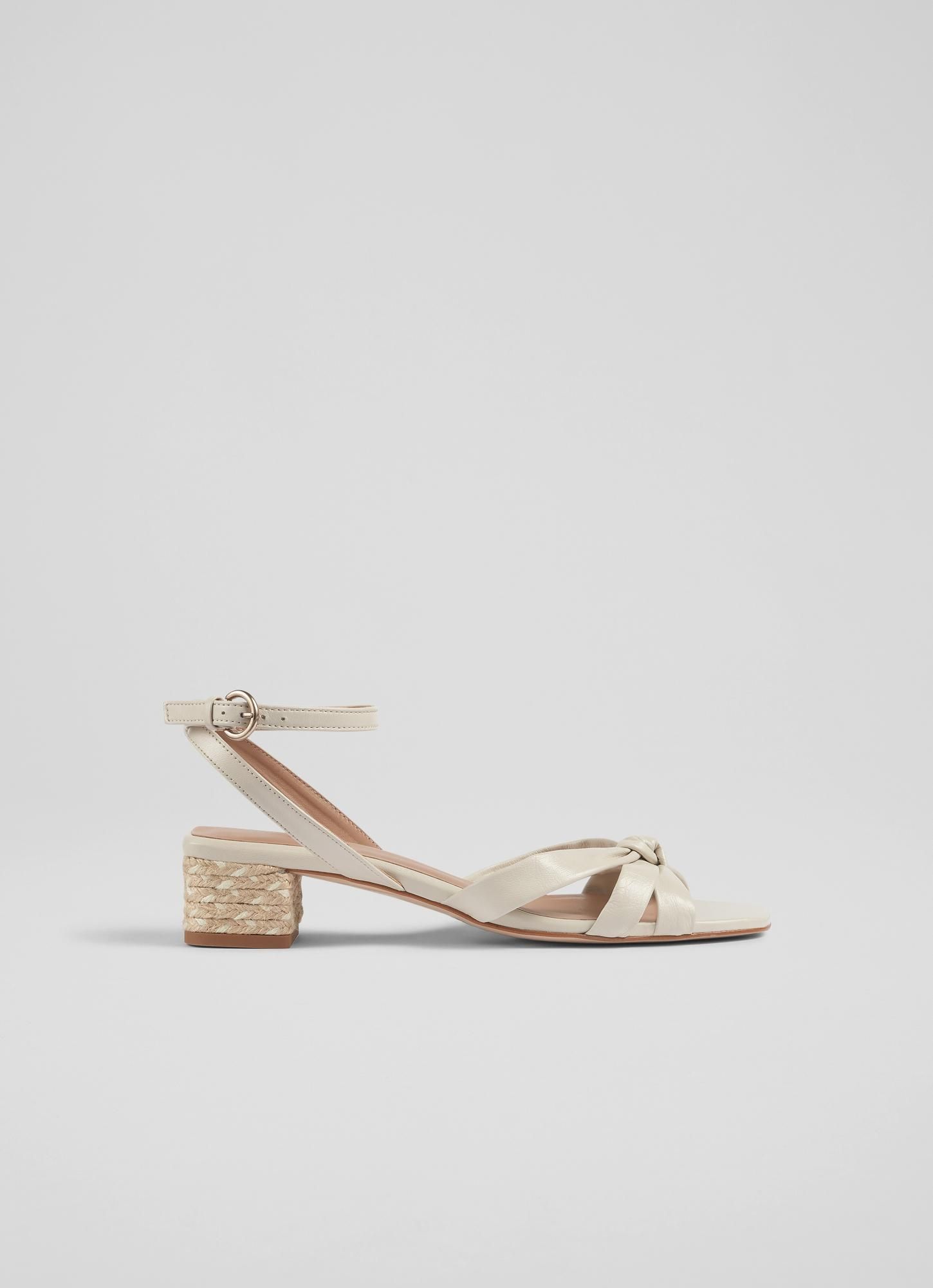 LK Bennett Peyton Formal Sandals, Ecru