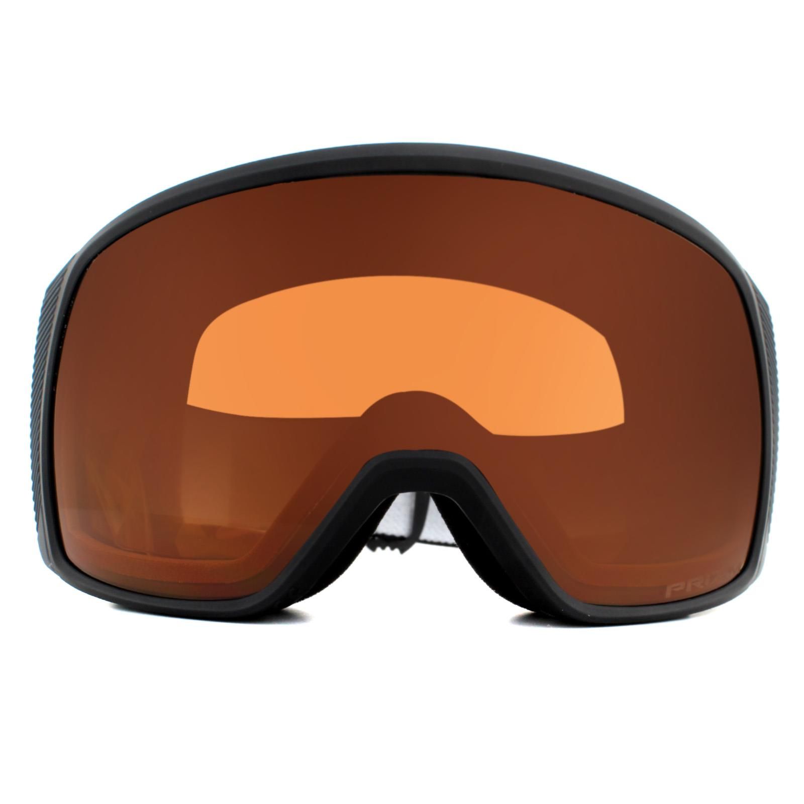 Oakley Ski Goggles Flight Tracker XS OO7106-03 Matte Black Prizm Snow ...