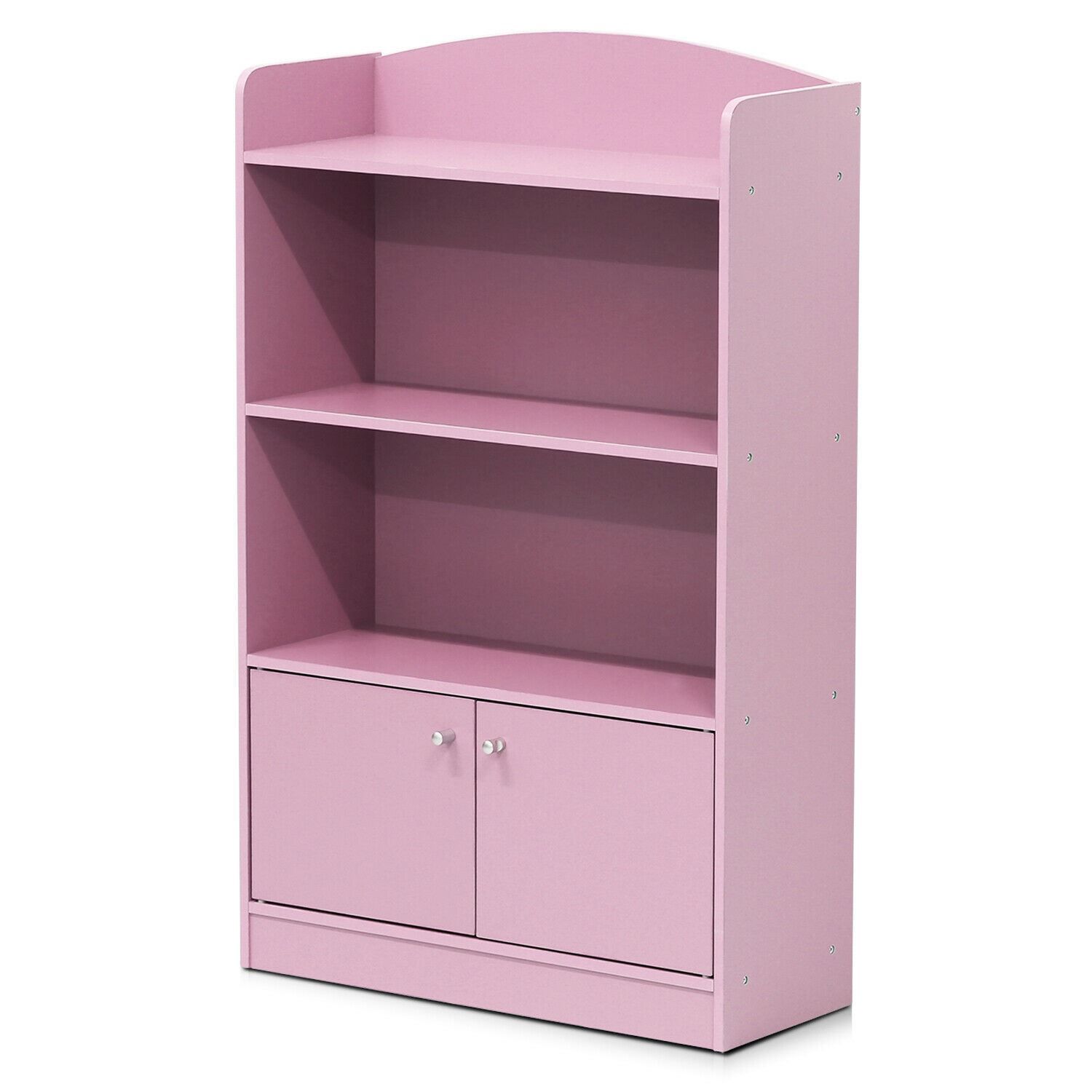 - Furinno KidKanac Bookshelf with Storage Cabinet great addition to any home or office.
- Fill it with favorite reads for a harmonious home library, or set it in the den to show off framed family photos. 
- Easy-clean laminate construction. 
- All the products are produced and packed 100% in Malaysia.