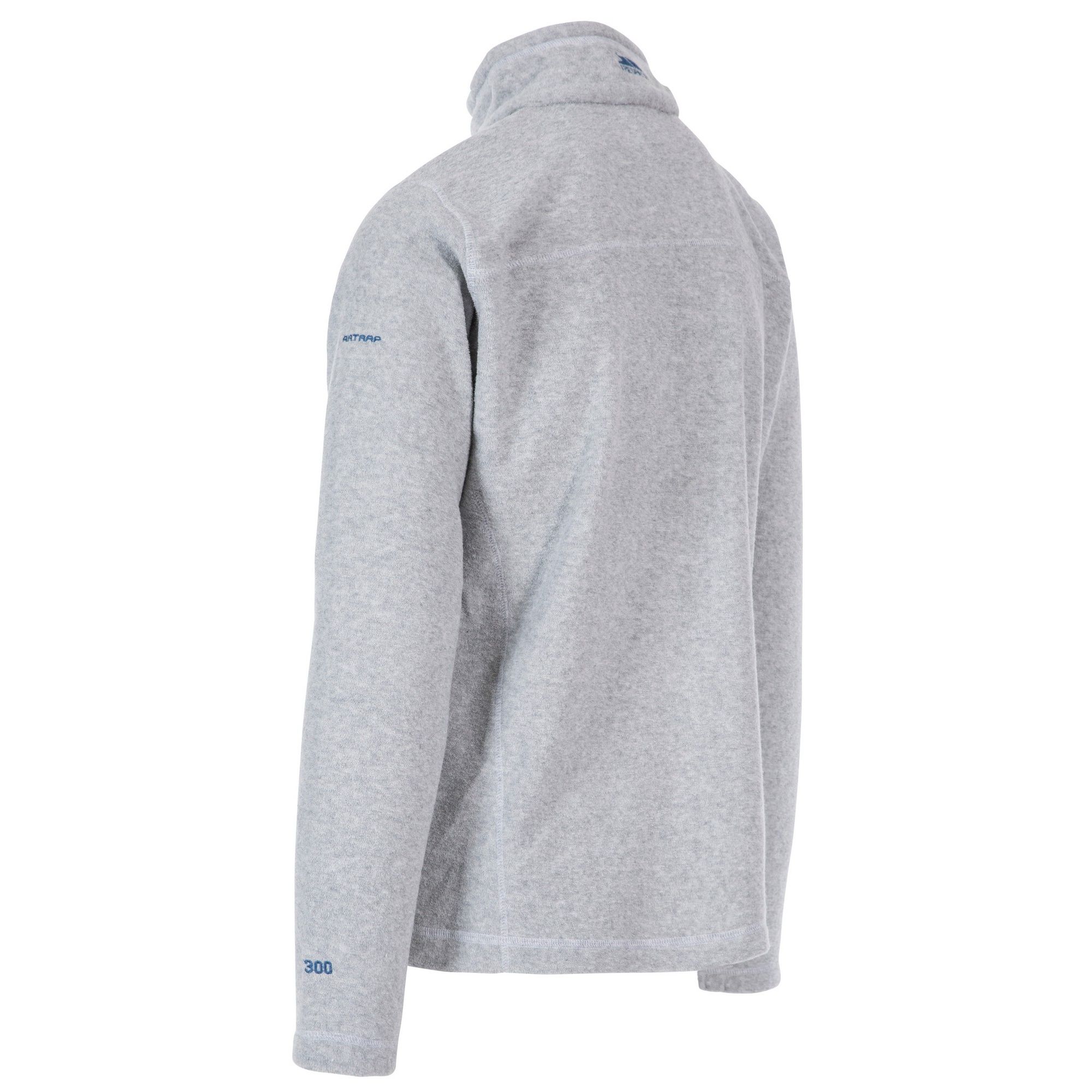 Towelling fleece with brushed back. 1/2 zip neck. Low profile zip. Coverstitch detail. Airtrap. 280gsm. 100% Polyester. Trespass Mens Chest Sizing (approx): S - 35-37in/89-94cm, M - 38-40in/96.5-101.5cm, L - 41-43in/104-109cm, XL - 44-46in/111.5-117cm, XXL - 46-48in/117-122cm, 3XL - 48-50in/122-127cm.p. Coverstitch detail. Airtrap. 280gsm. 100% Polyester.