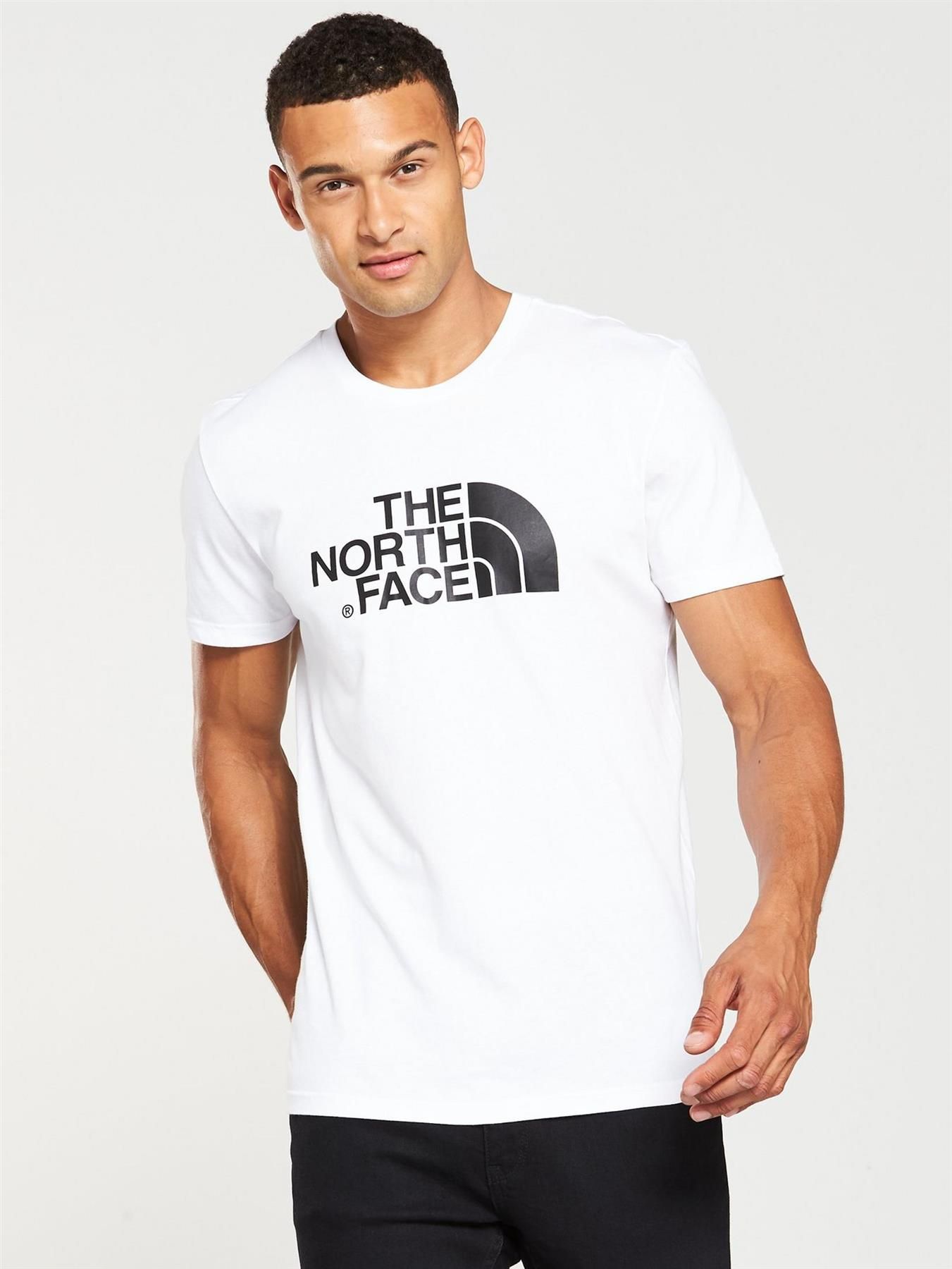The North Face Mens T Shirt SS Easy Tee White