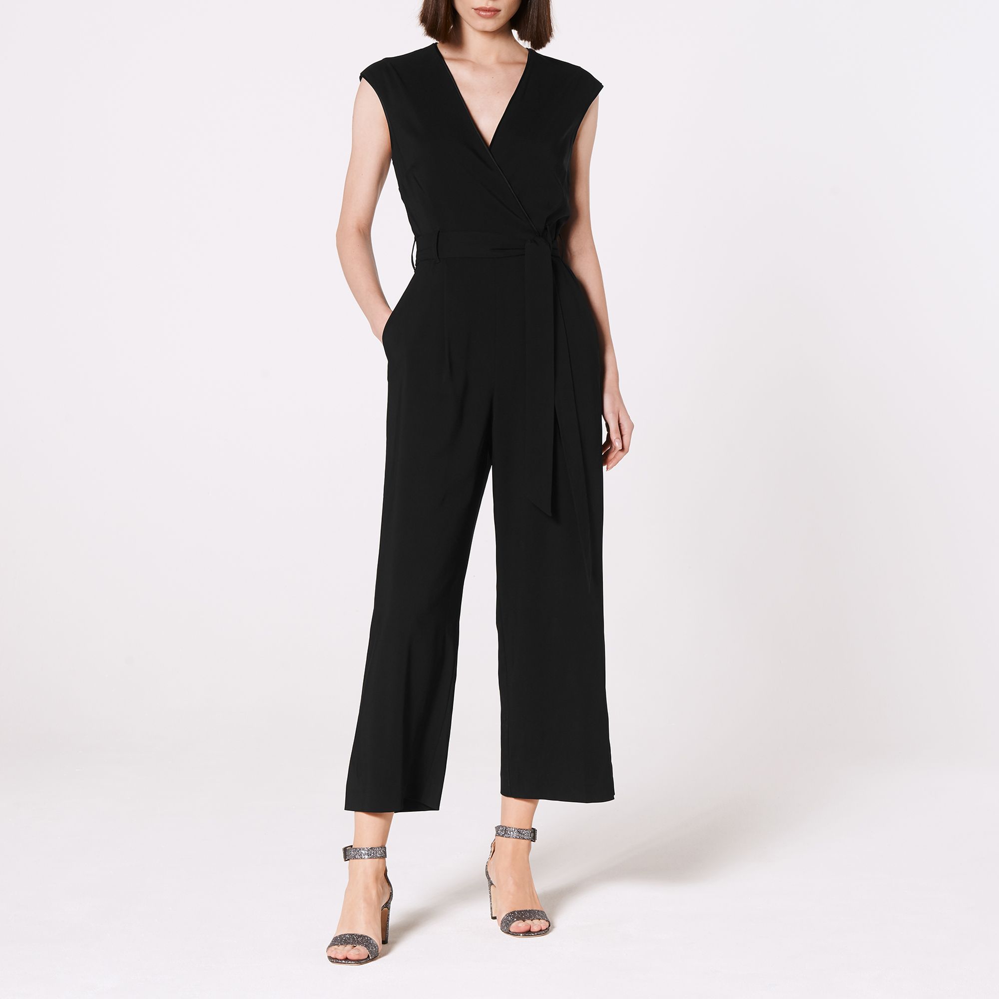 LK Bennett Kent Jumpsuit, Black