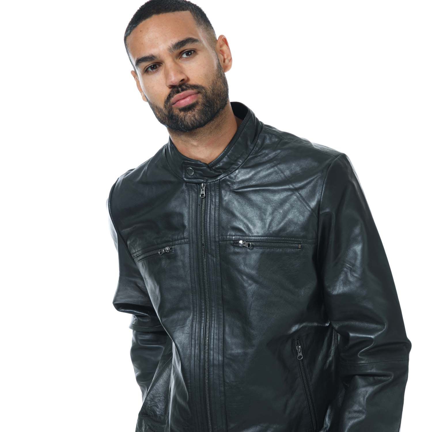 penguin leather jacket