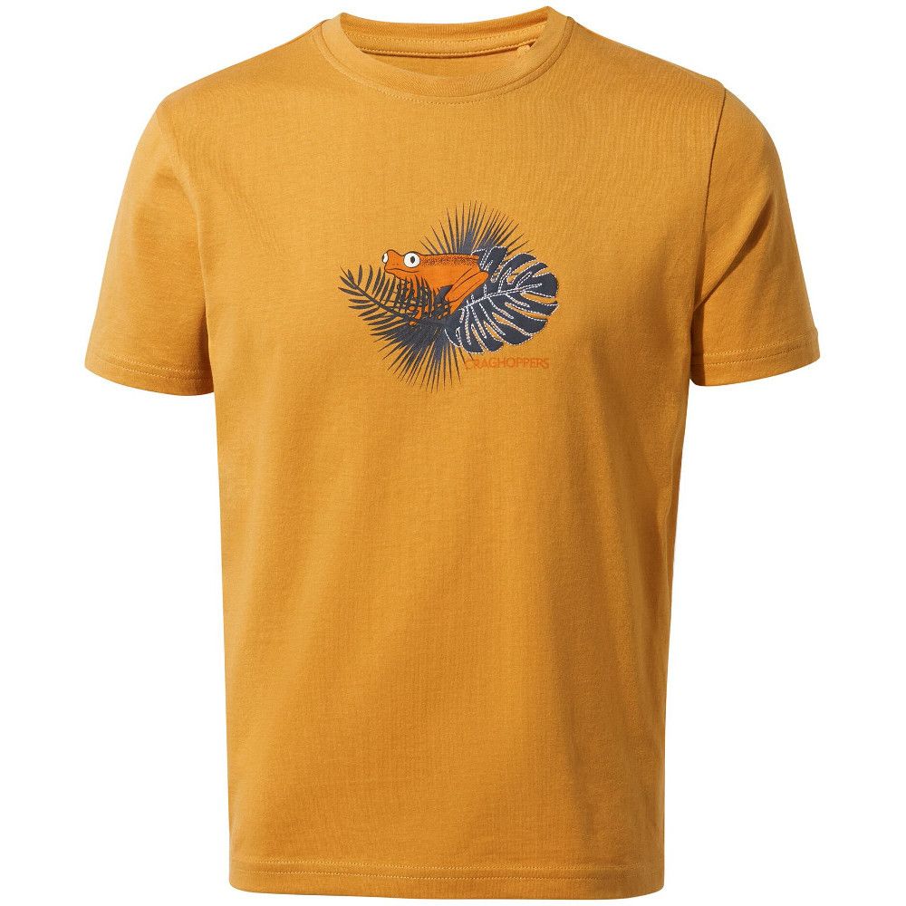 Embrace the spirit of the season with Rubens. The simple, practical crew-neck tee celebrates tropical travel, featuring a tree frog print to the chest. Made from super-soft 100% cotton in a range of colours.