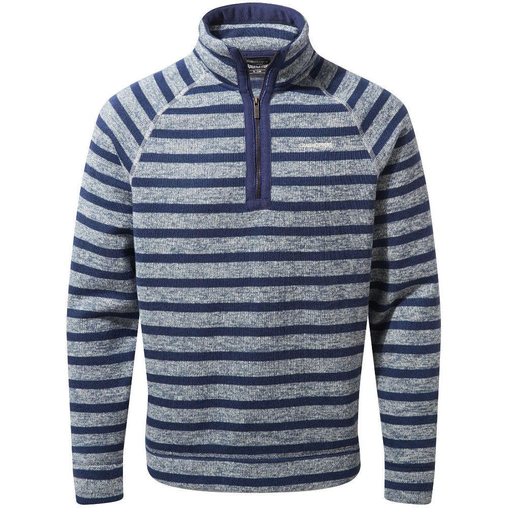 Fernando is a fleece with a difference. The knit-look fabric is available in a selection of plain, marled and striped options in soft seasonal colours that make this half-zip top a classic choice for instant warmth. Layer it over a tee and team it up with jeans or chinos for a casual partnership that’s tailor-made for enjoying a little downtime.
