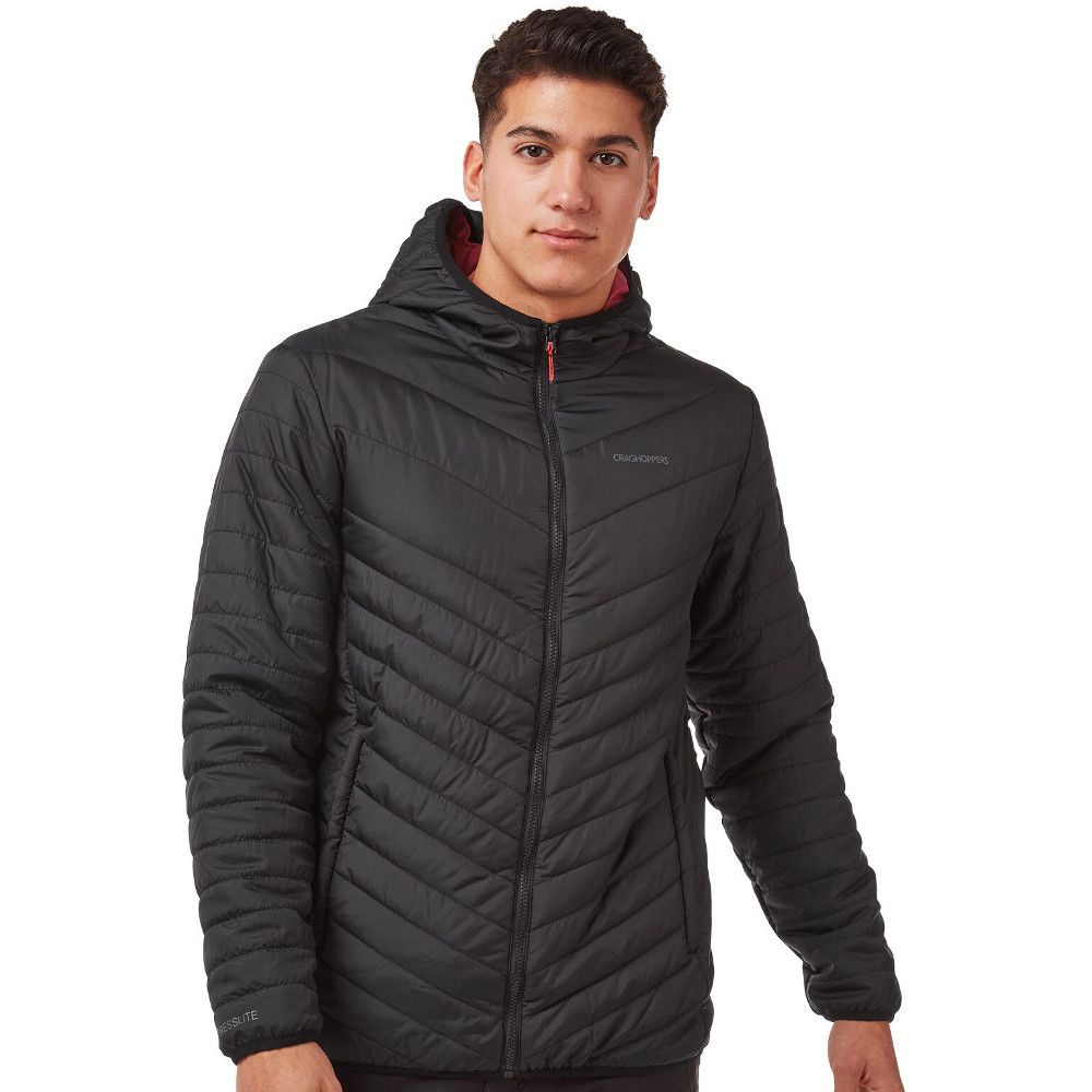A mainstay of the Craghoppers collection, this cosy jacket is a versatile insulator. The diagonal baffles incorporate ClimaPlus hollowfibre fill for warmth and comfort whenever it’s needed. Lightweight, super-compressible and packable, it delivers barely-there warmth in an instant, straight from its own stow sack.