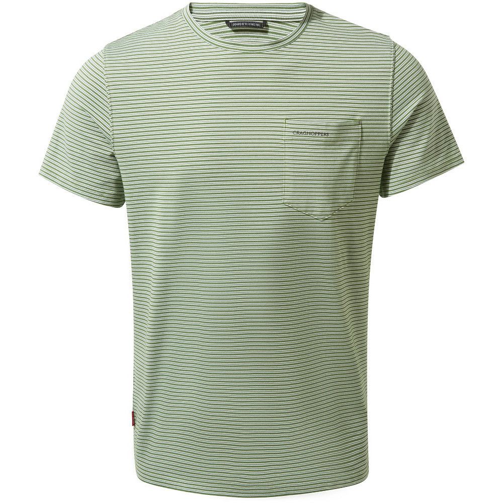A relaxed tee that delivers enhanced performance and protection on the hot-climate trail. Ina’s lightweight stretch jersey construction features NosiLife anti-insect treatment and cooling, anti-odour action, which helps you feel fresh throughout the day. Available in a selection of striped and marled colour combos.