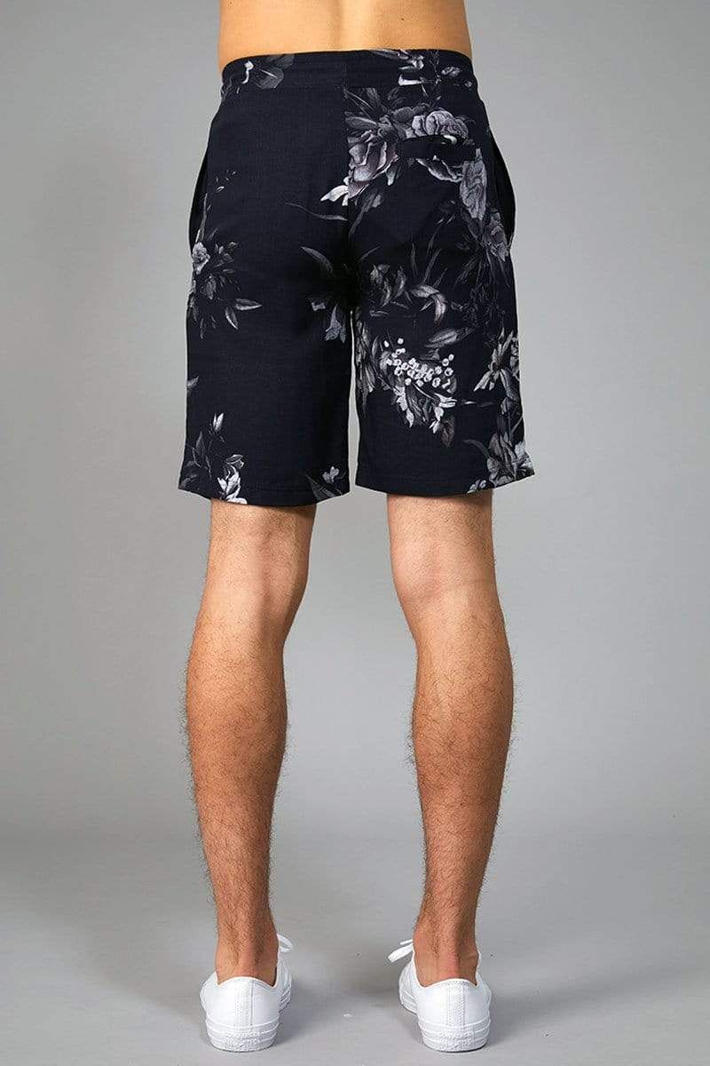 Sinclair shorts with white/multi floral print all-over, Adjustable waistband, side pocket