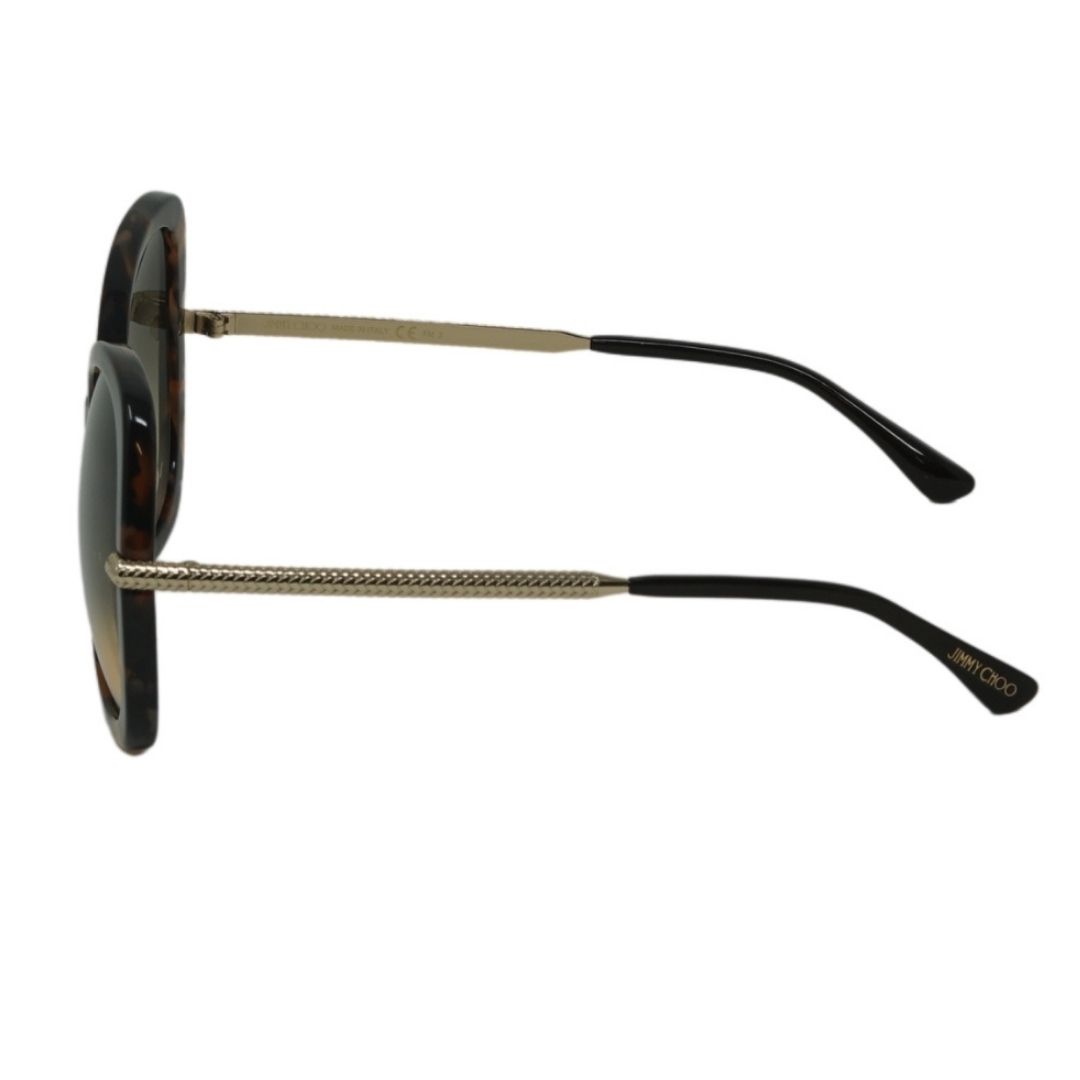 Jimmy Choo CRUZ/G/S 086/GA Sunglasses. Lens Width = 58mm. Nose Bridge Width = 18mm. Arm Length = 140mm. Sunglasses, Sunglasses Case, Cleaning Cloth and Care Instructions all Included. 100% Protection Against UVA & UVB Sunlight and Conform to British Standard EN 1836:2005