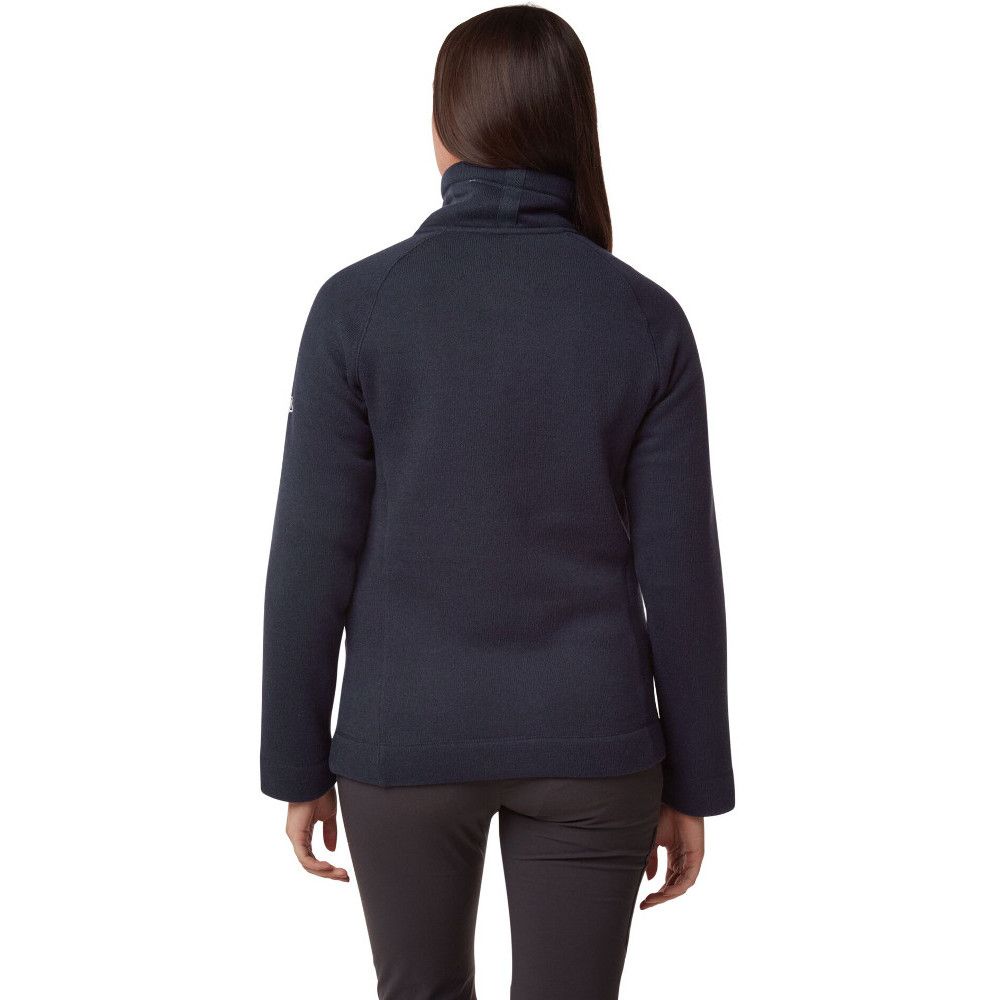 While this knit-look fleece may look like a casual classic, it delivers a tech performance that’s the equal of any contemporary fleece top. Marrying style with practicality, Alphia provides easy-care warmth and comfort whenever the need arises. Choose from solid, plain and striped marl options – all featuring contrasting zip and trim.