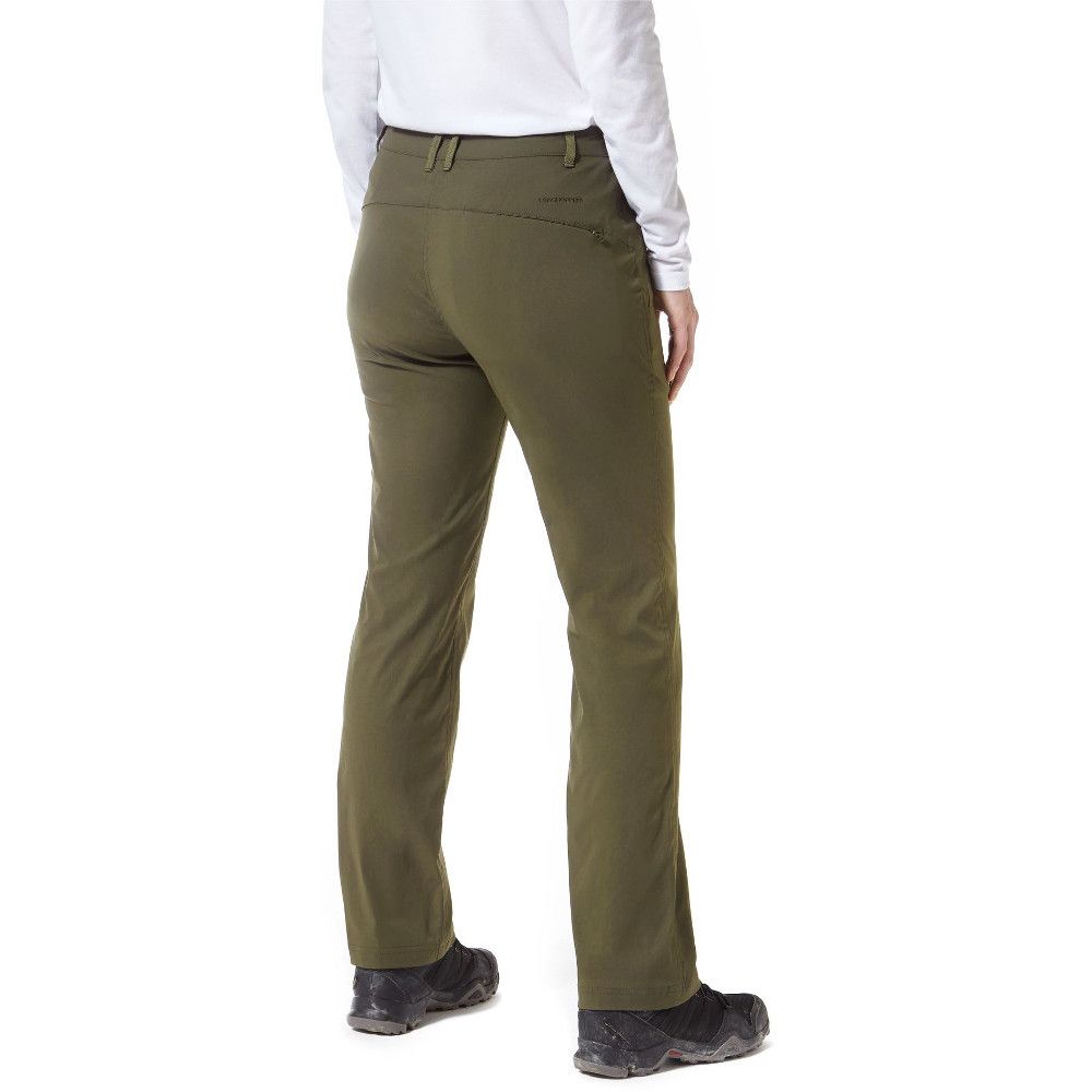 The Craghoppers Womens Kiwi Pro II Trousers provide outstanding performance that is combined with a truly flattering fit to ensure truly superb day-long comfort and protection in the active outdoors.